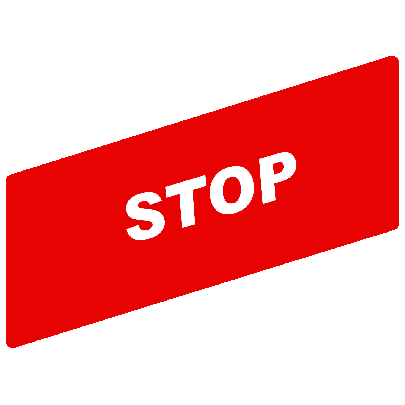 Schneider Electric-ZBY02304-Harmony étiquette - Ø22 - 8 x 27 mm - STOP