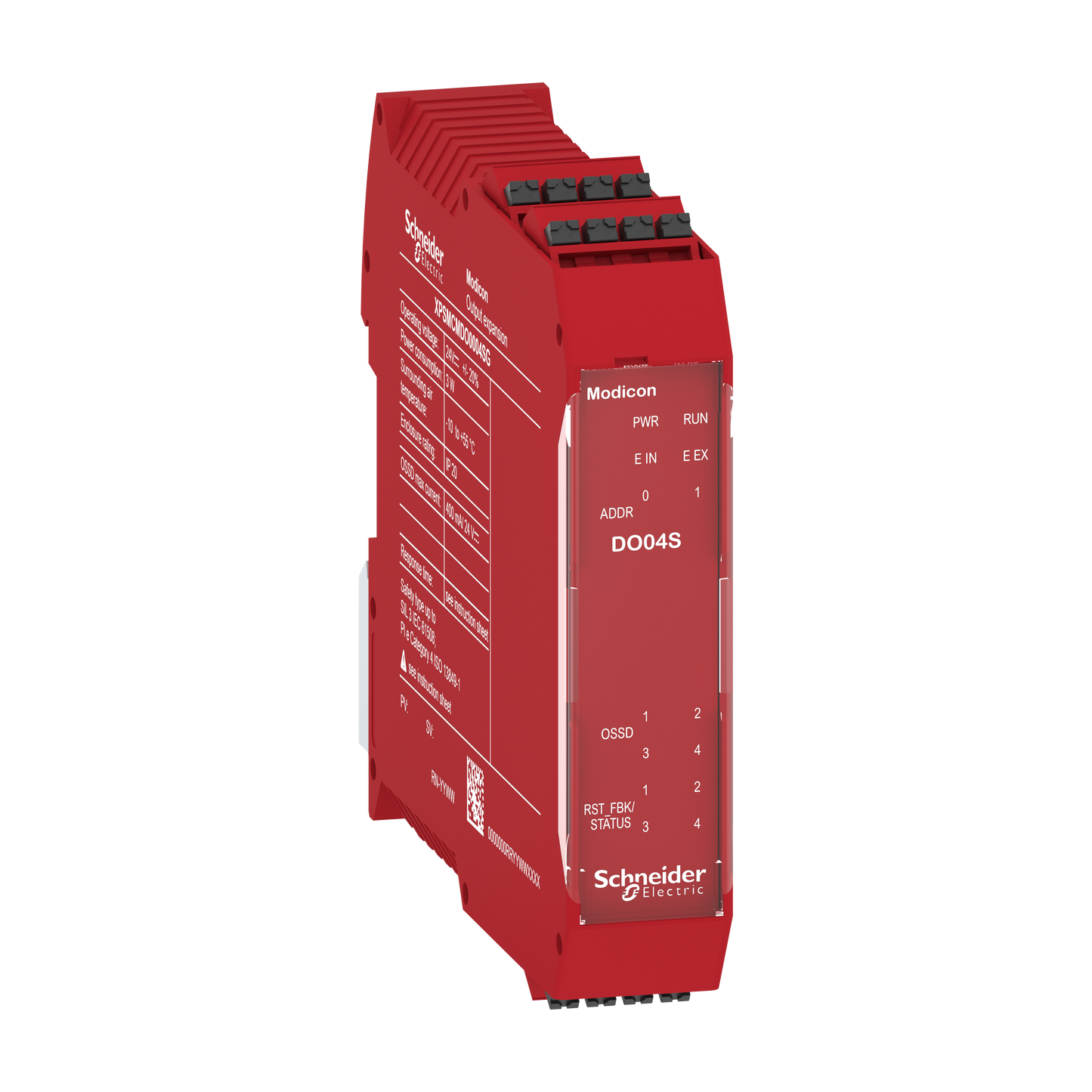 Schneider Electric-XPSMCMDO0004SG-4OSSD-4sortiesSIL1/PLc-ressort