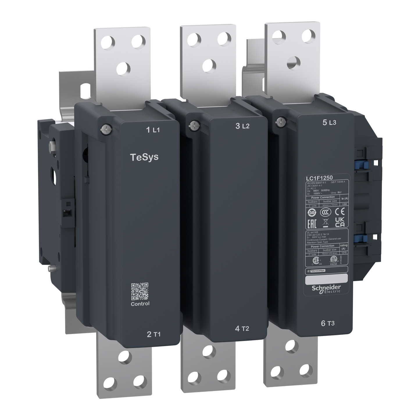 Schneider Electric-LC1F1250-CONTACTEUR 1250A 3P NU