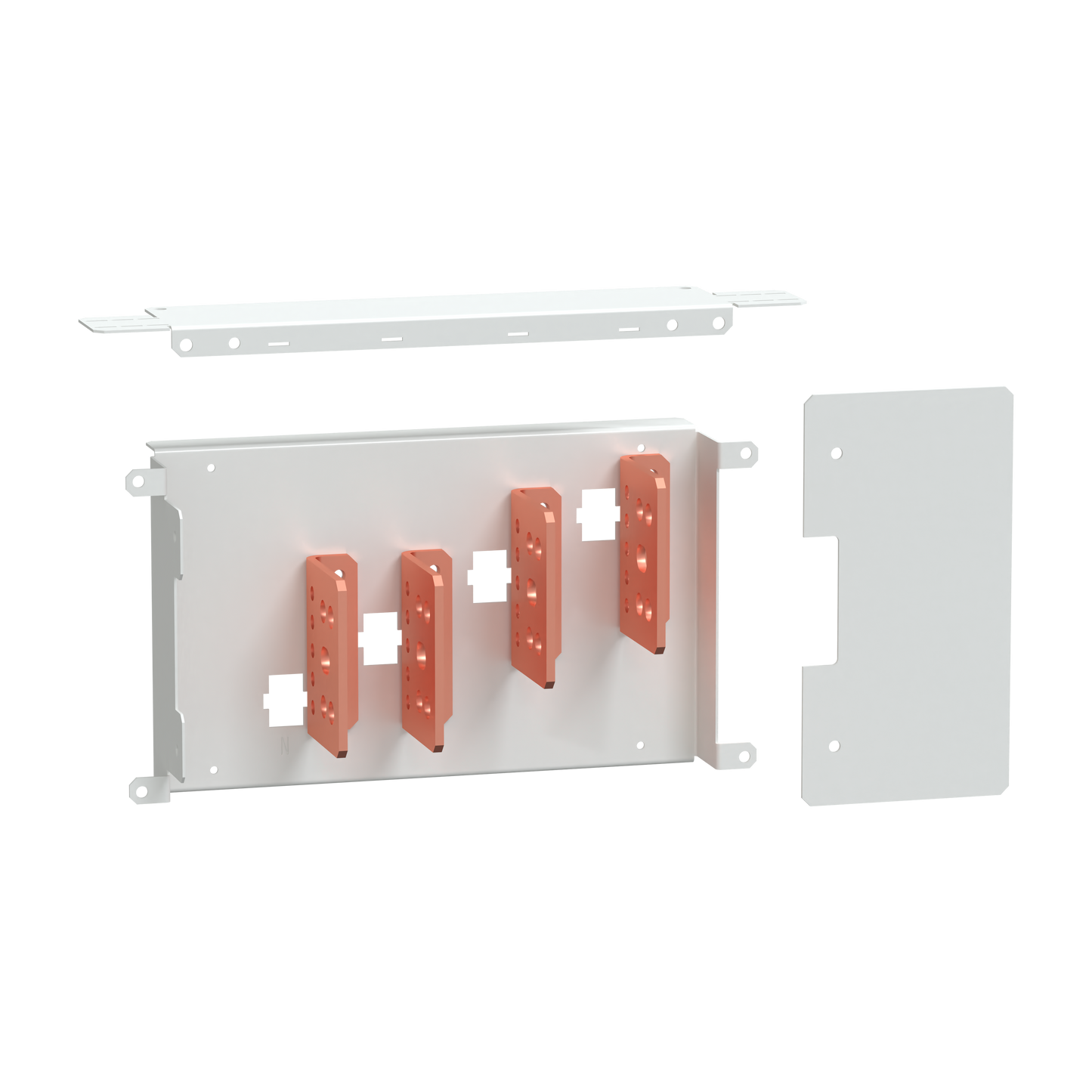 Schneider Electric-LVS06605-PrismaSet HD - Raccordement reporte en gaine - 630A - 4p