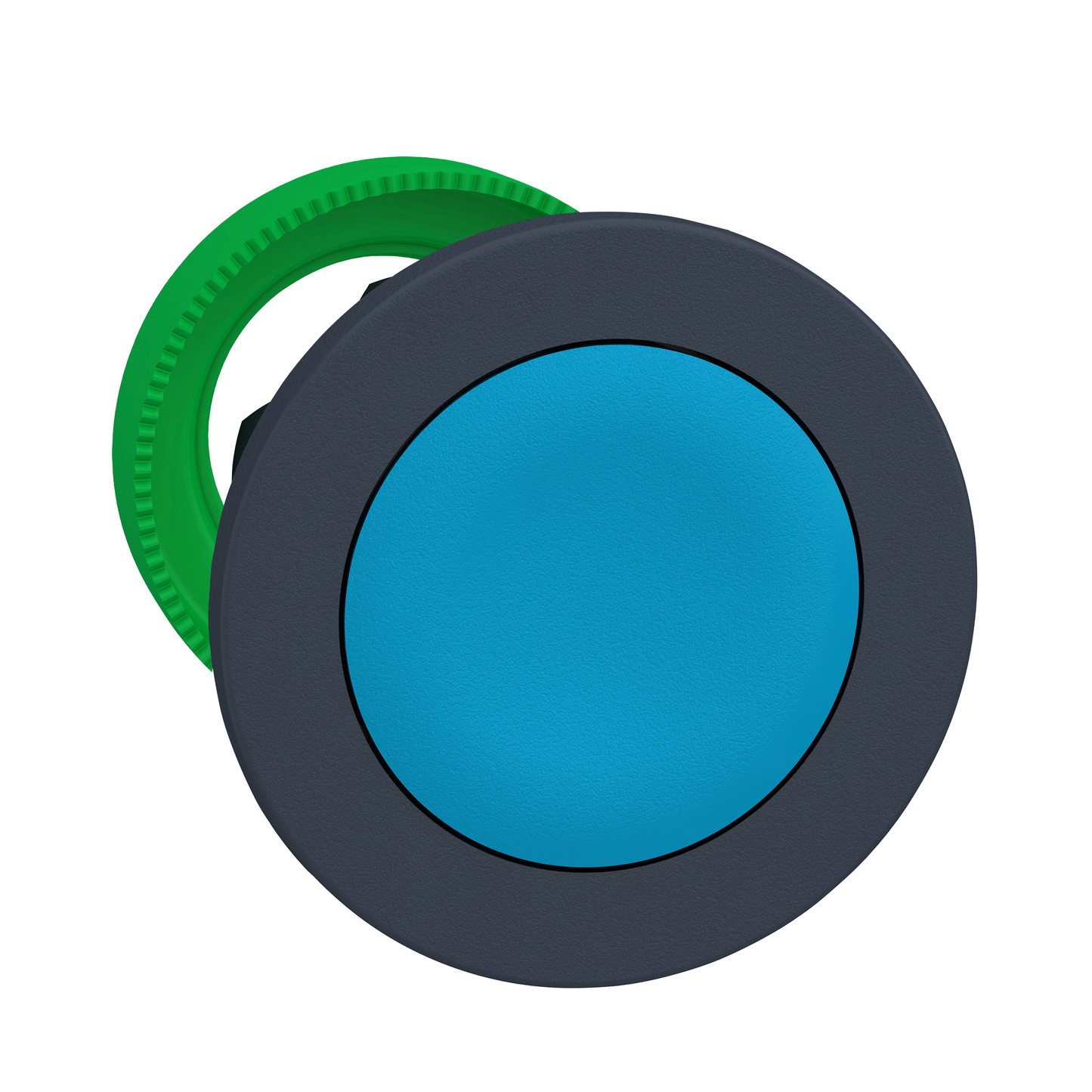 Schneider Electric-ZB5FA6-Harmony XB5 - tête bouton poussoir à impulsion - flush - bleu
