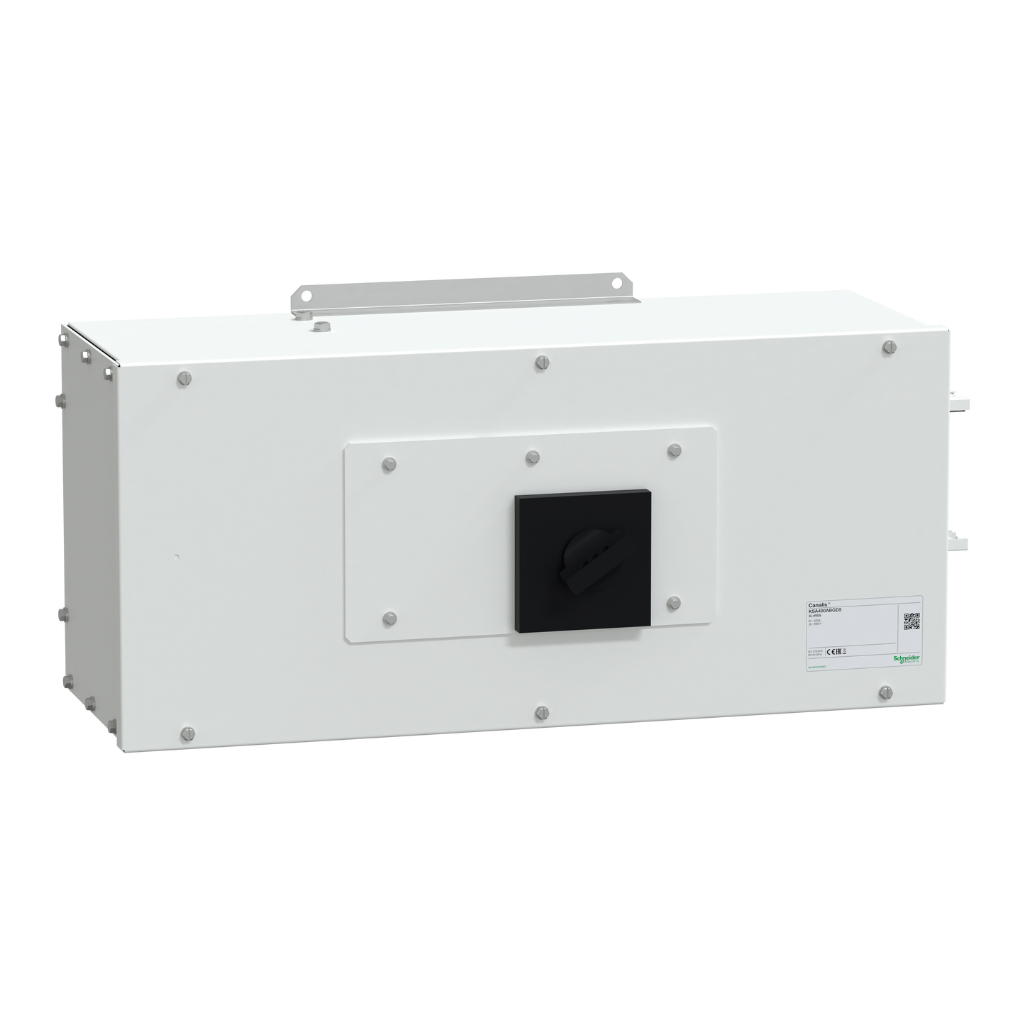 Schneider Electric-KSA400ABGD4-Canalis KSA - coffret d'alimentation 250A - 3PH+N+PE - montage à gauche disj.