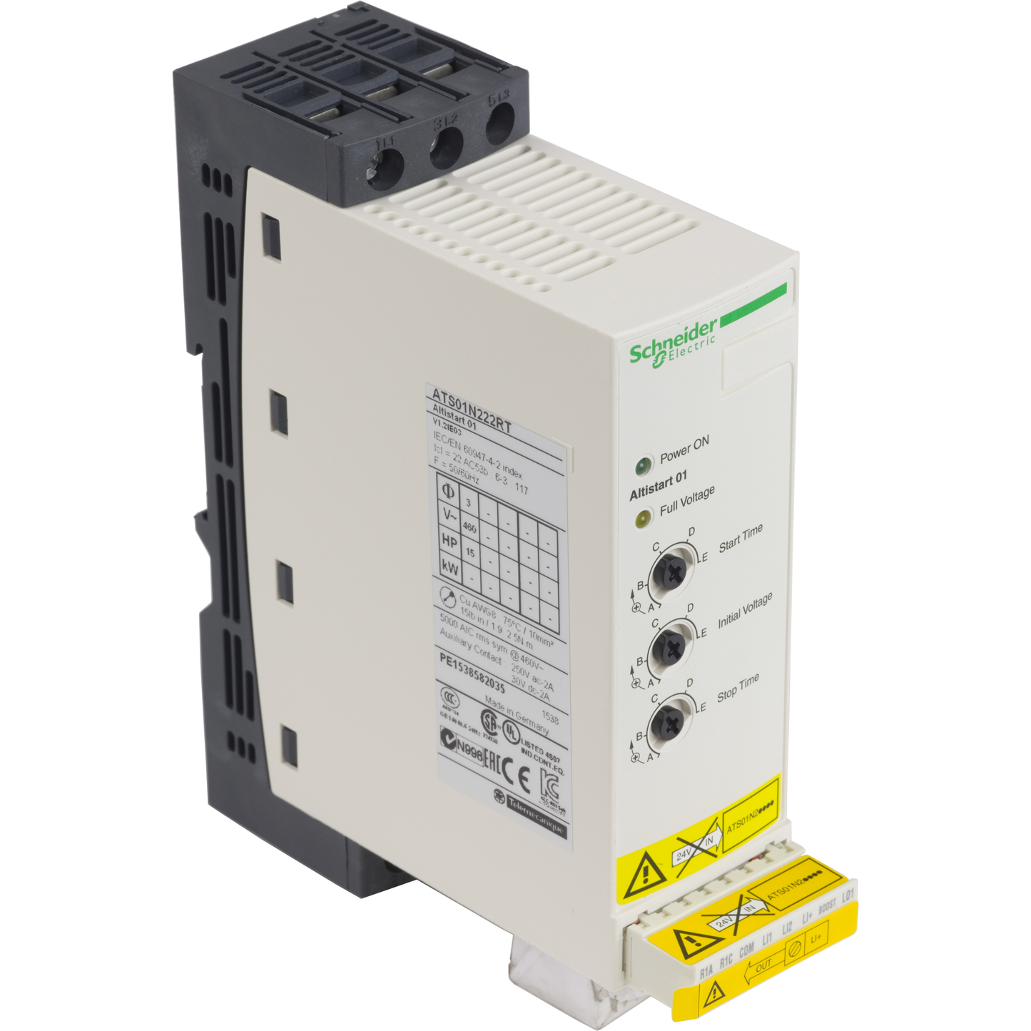 Schneider Electric-ATS01N222RT-DEMAR.RALENT.22A 440 480V