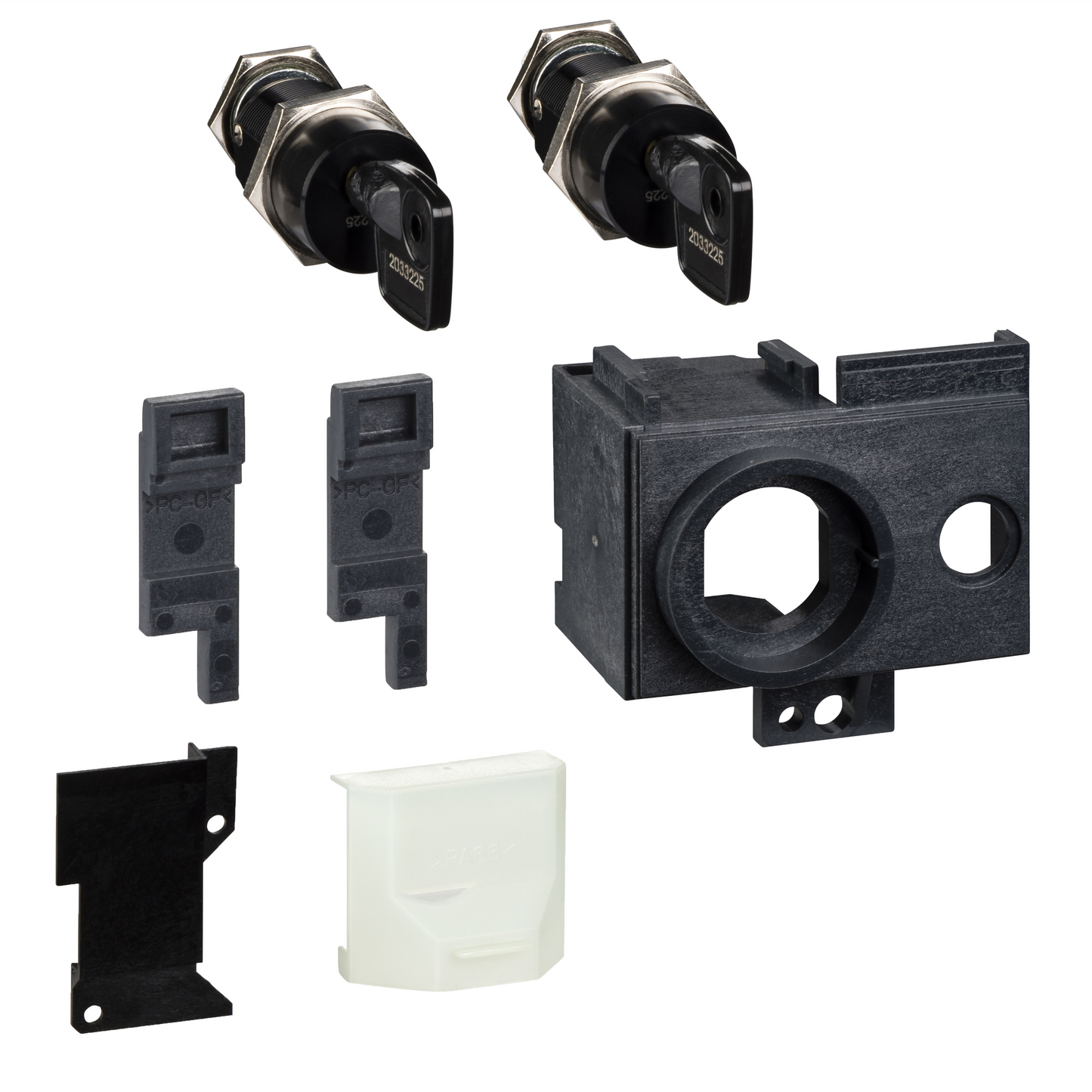 Schneider Electric-47519-ComPact NS - Verrouillage appareil ouvert par 1 serrure Profalux - verrouillage