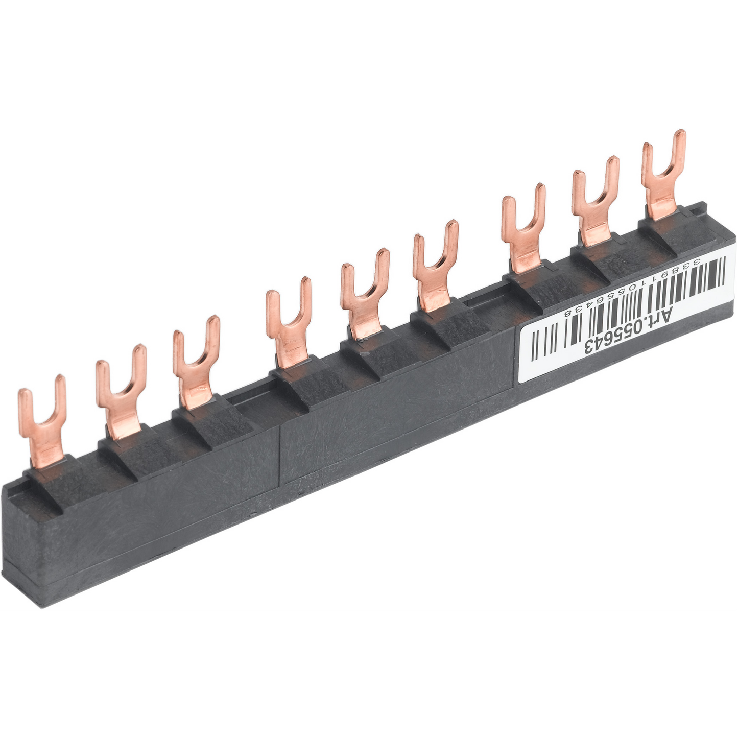 Schneider Electric-GV2G345-TeSys GV - jeu de barre tripolaire - 63A - 3 dérivations - pas 45 mm