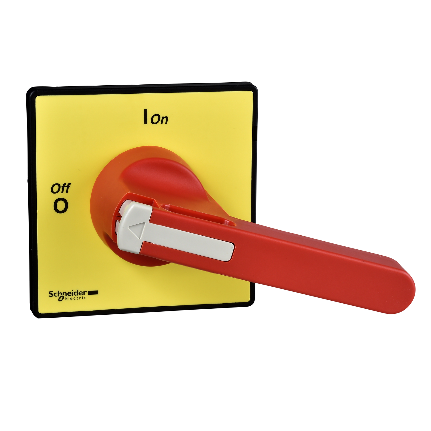 Schneider Electric-KCF3PZ-TeSys KCF - commande rotative frontale - pour V5,V6 - crosse rouge