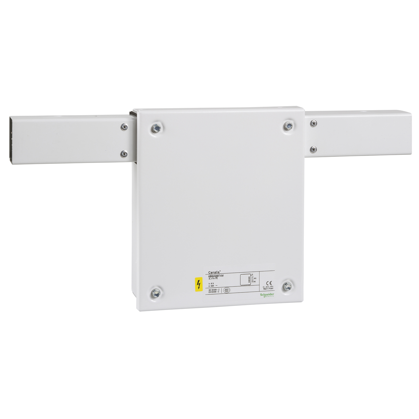 Schneider Electric-KBB40ABT4W-Canalis KBB - alimentation centrale 40A blanc - 3L+N+PE