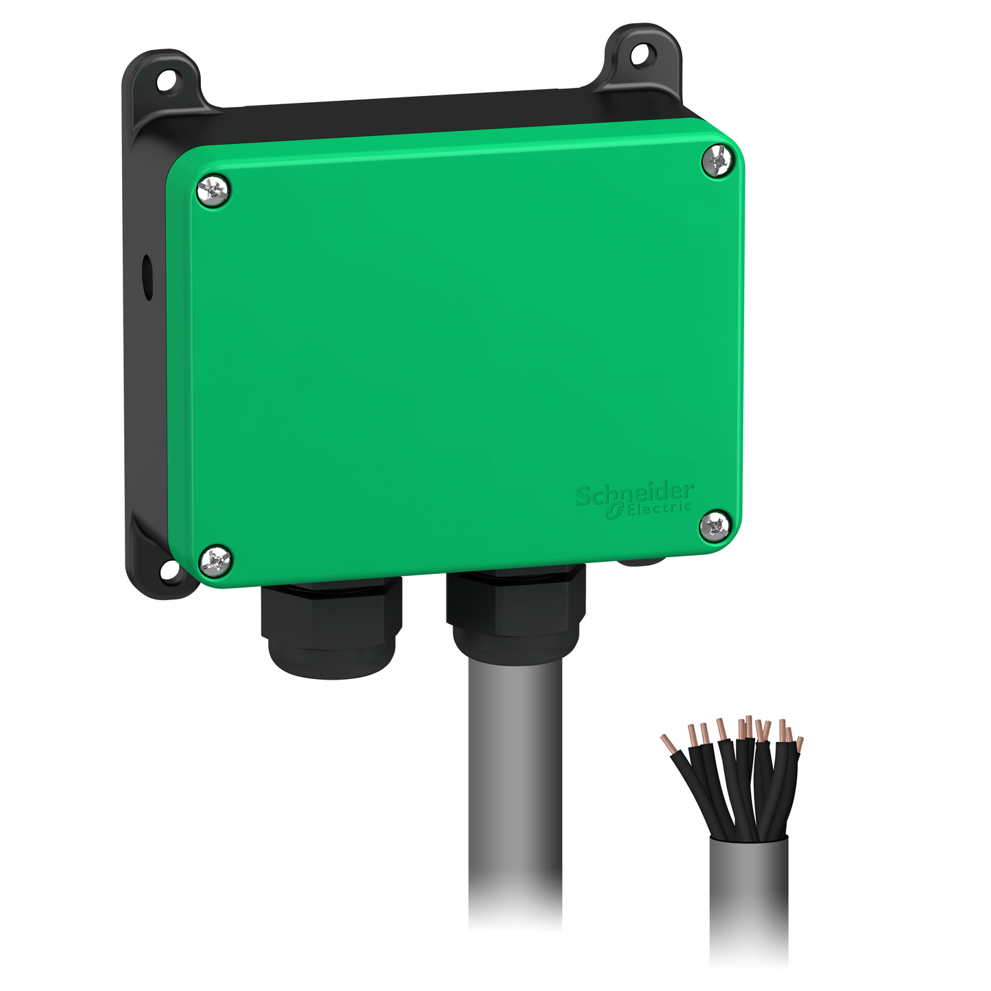 Schneider Electric-ZARB10WSP-eXLhoist - récepteur compact - 10 relais - raccordement câble 1,5m