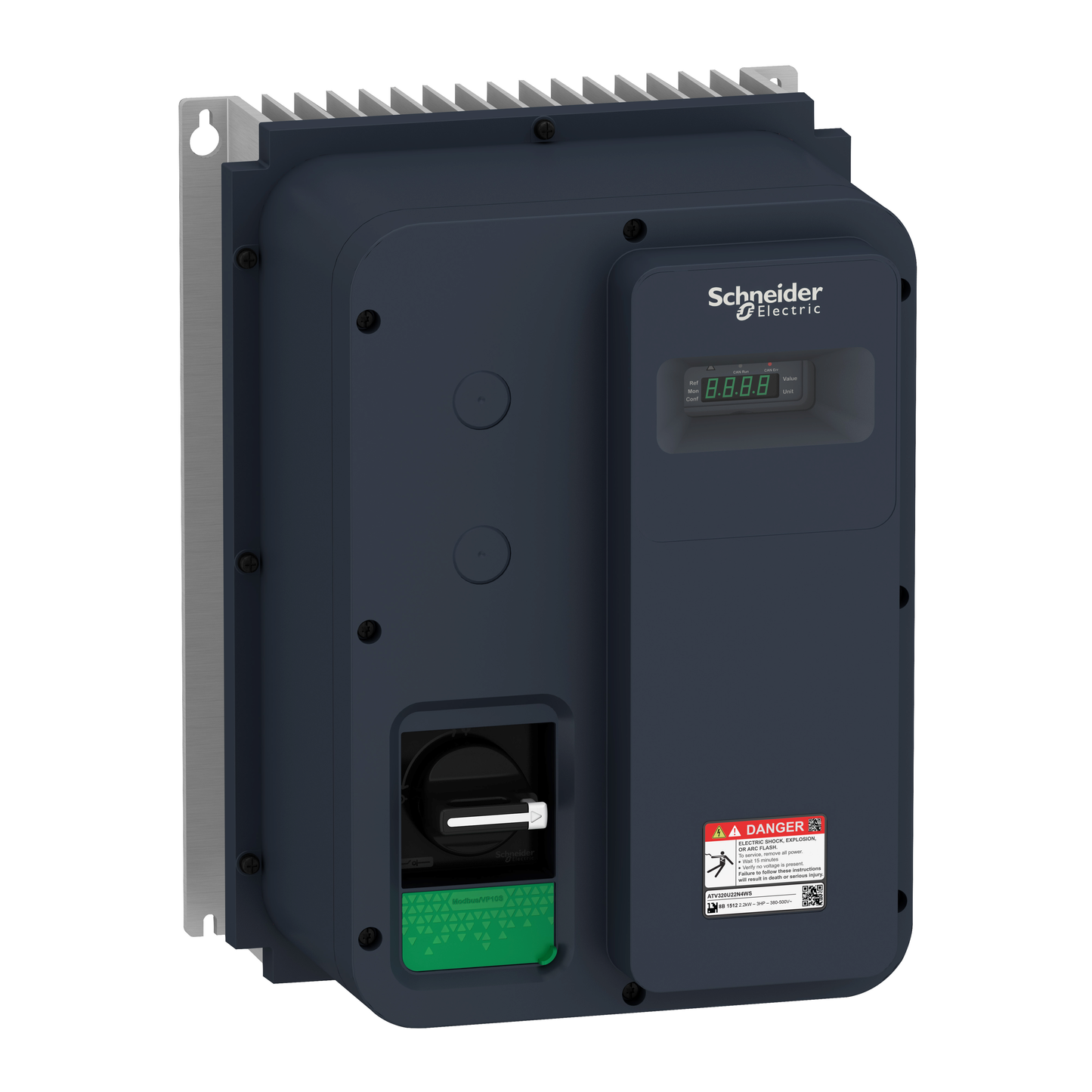 Schneider Electric-ATV320U15M2WS-Altivar Machine ATV320 - variateur coffret - 1,5kW - 230V mono - IP65 - Vario