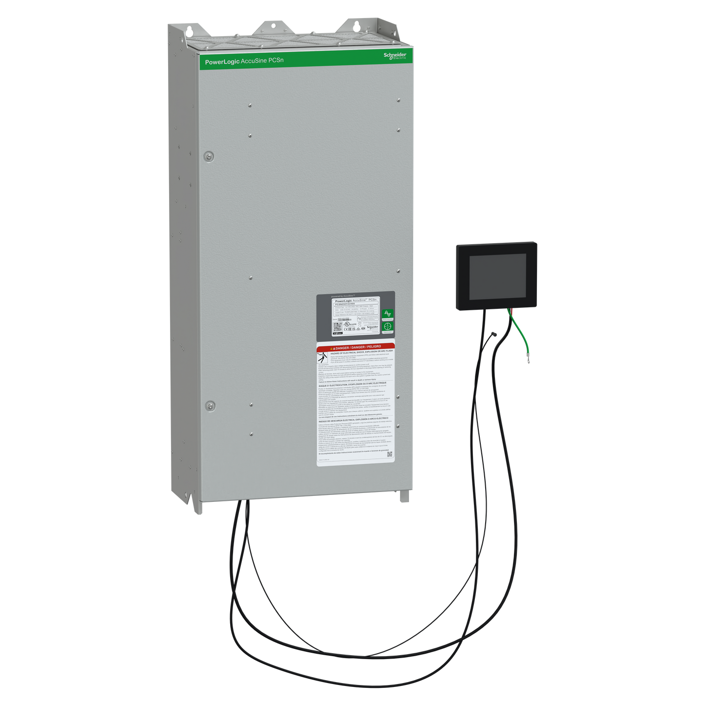Schneider Electric-PCSN050Y4CH00-AccuSine PCSN 50A 380-415V Ph+N IP00