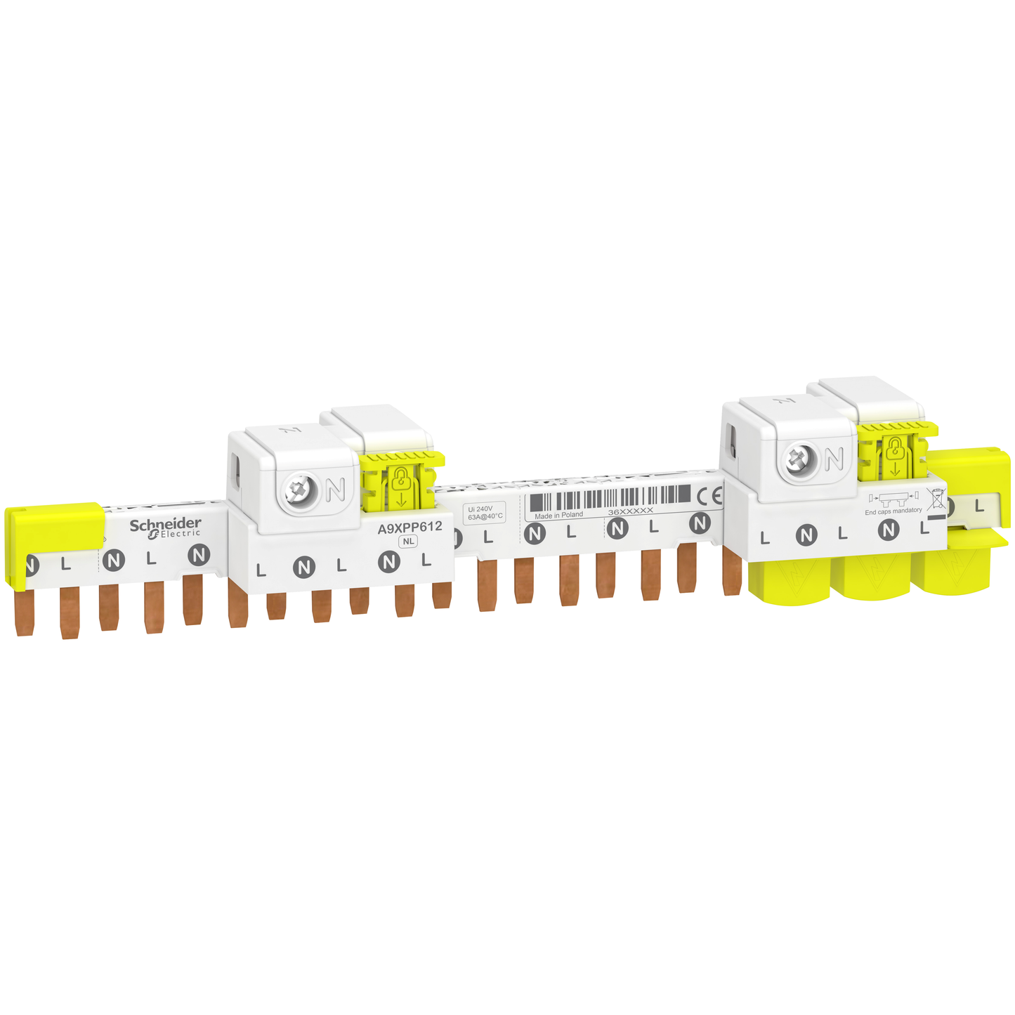 Schneider Electric-A9XPP612-box of 12 * IDT40 peigne 1PN - 12m Connect