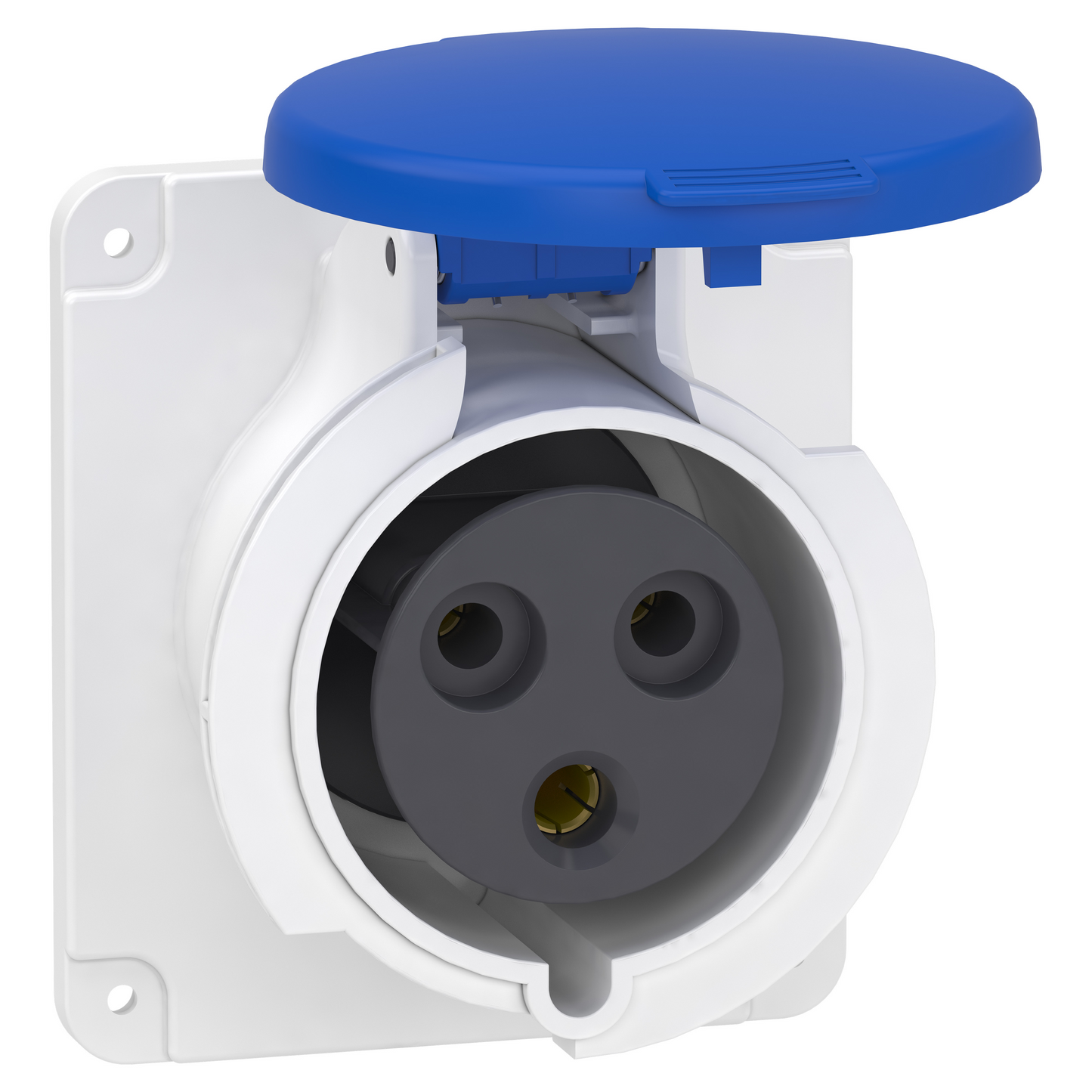 Schneider Electric-PKF32G423-Mureva - socle prise industrielle droite - 32A - IP44 - 220 - 3P - vis