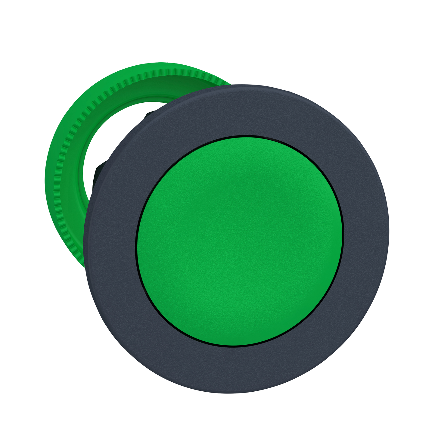 Schneider Electric-ZB5FA3-Harmony XB5 - tête bouton poussoir à impulsion - flush - vert