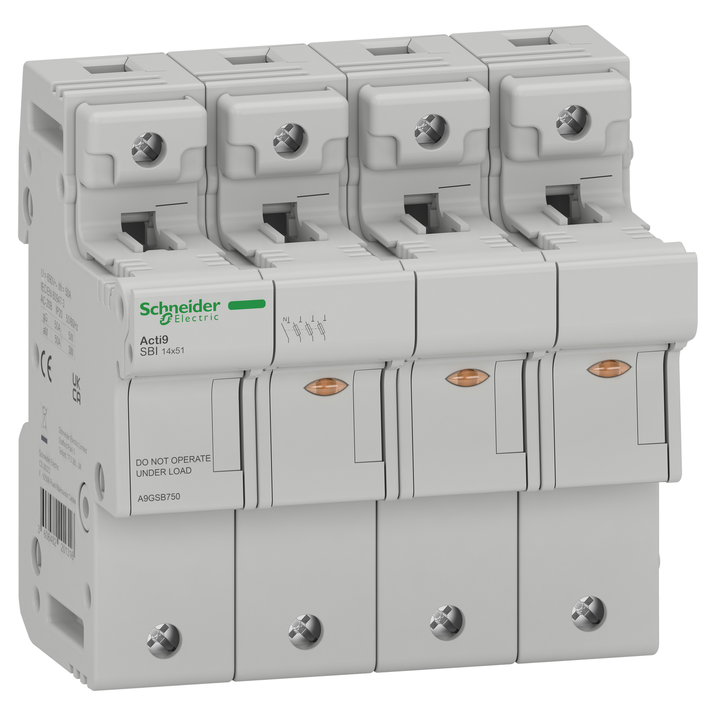 Schneider Electric-A9GSB750-SBI 14X51 PORTE FUSIBLE
