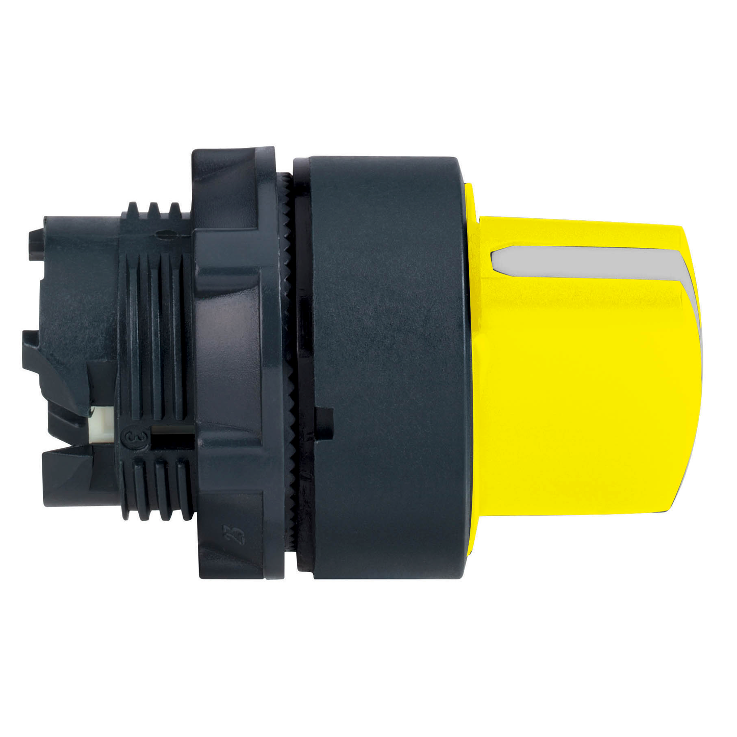 Schneider Electric-ZB5AD305-Harmony XB5 - tête bouton tournant à manette - Ø22 - 3 posit fixes - jaune