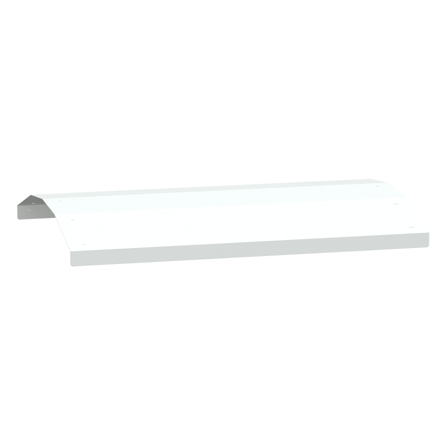 Schneider Electric-KEV0400TR1200W-Canalis EV - Toit galbé - x1 - 1200mm - Blanc - RAL9003
