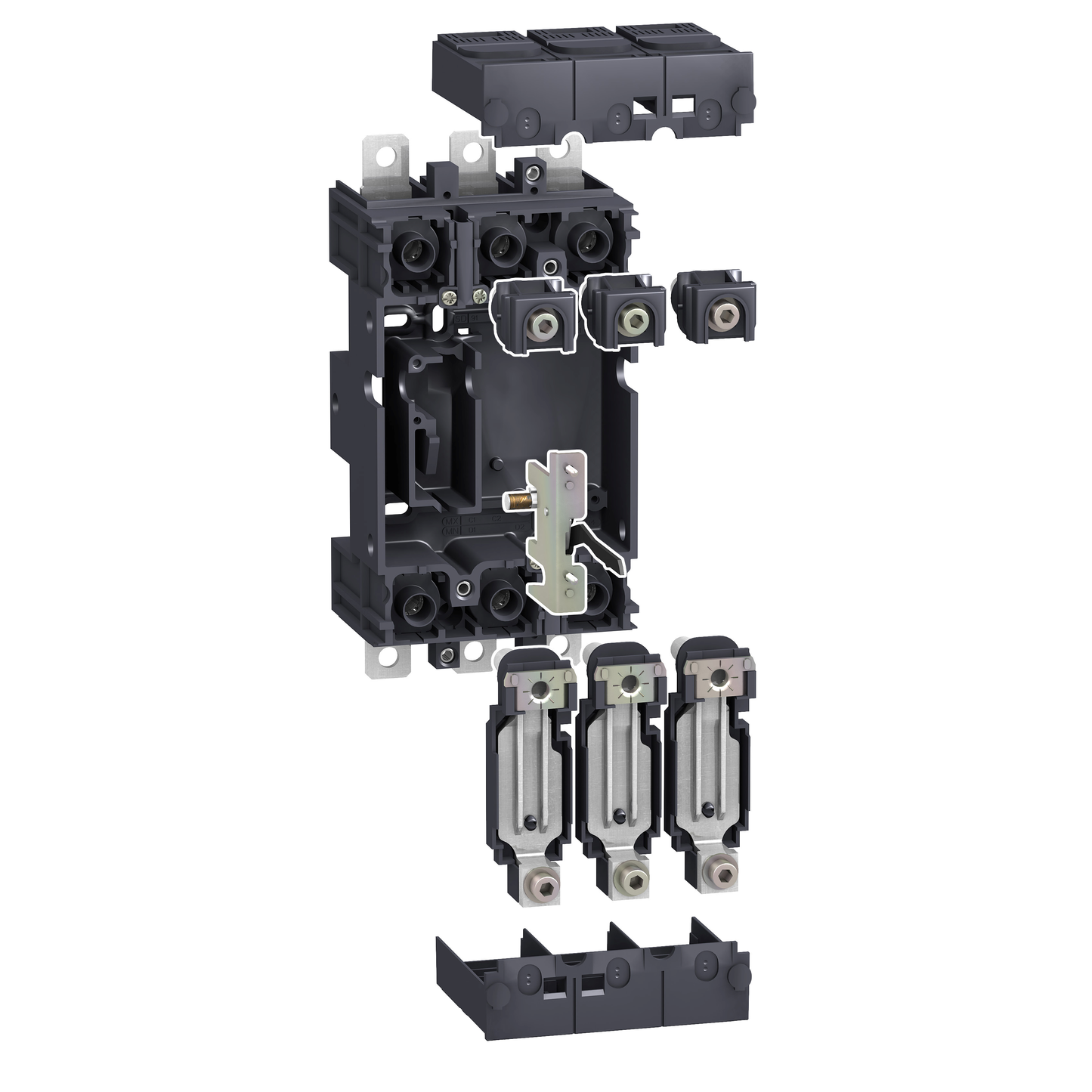 Schneider Electric-LV429291-ComPacT VigiPacT NSX - Kit débrochable sur socle - 3P - pour NSX100-250