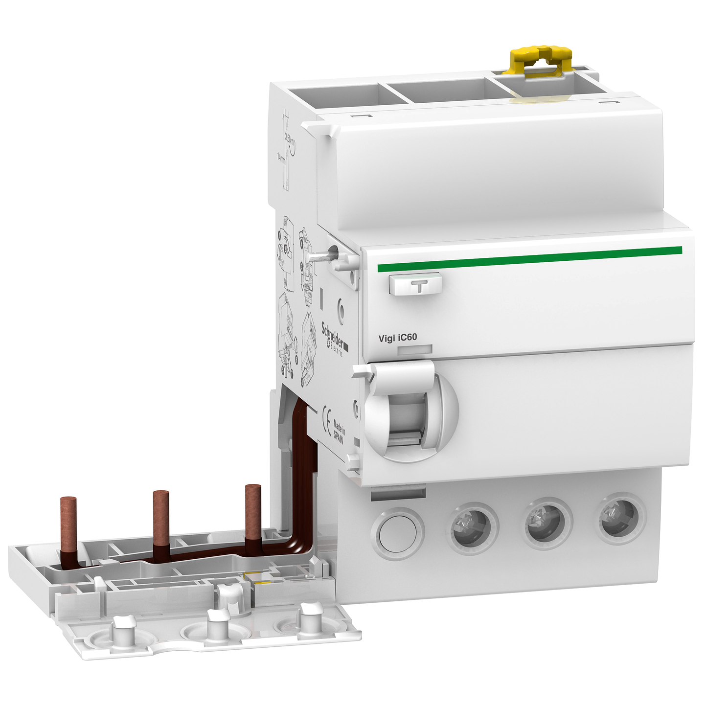 Schneider Electric-A9V81363-box of 15 * Acti9 Vigi iC60 3P 63A 30mA AC