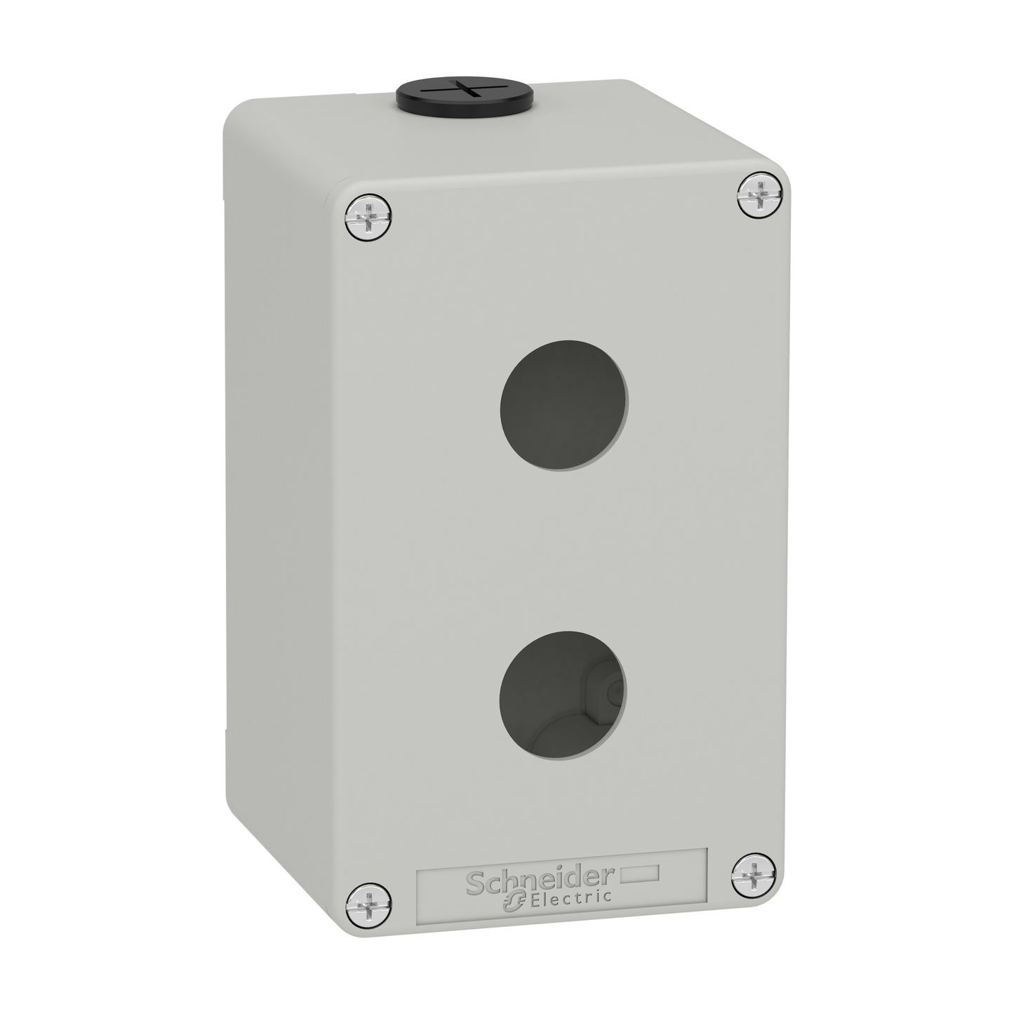 Schneider Electric-XAPD2502-Boite vide grise 2 trous 22mm