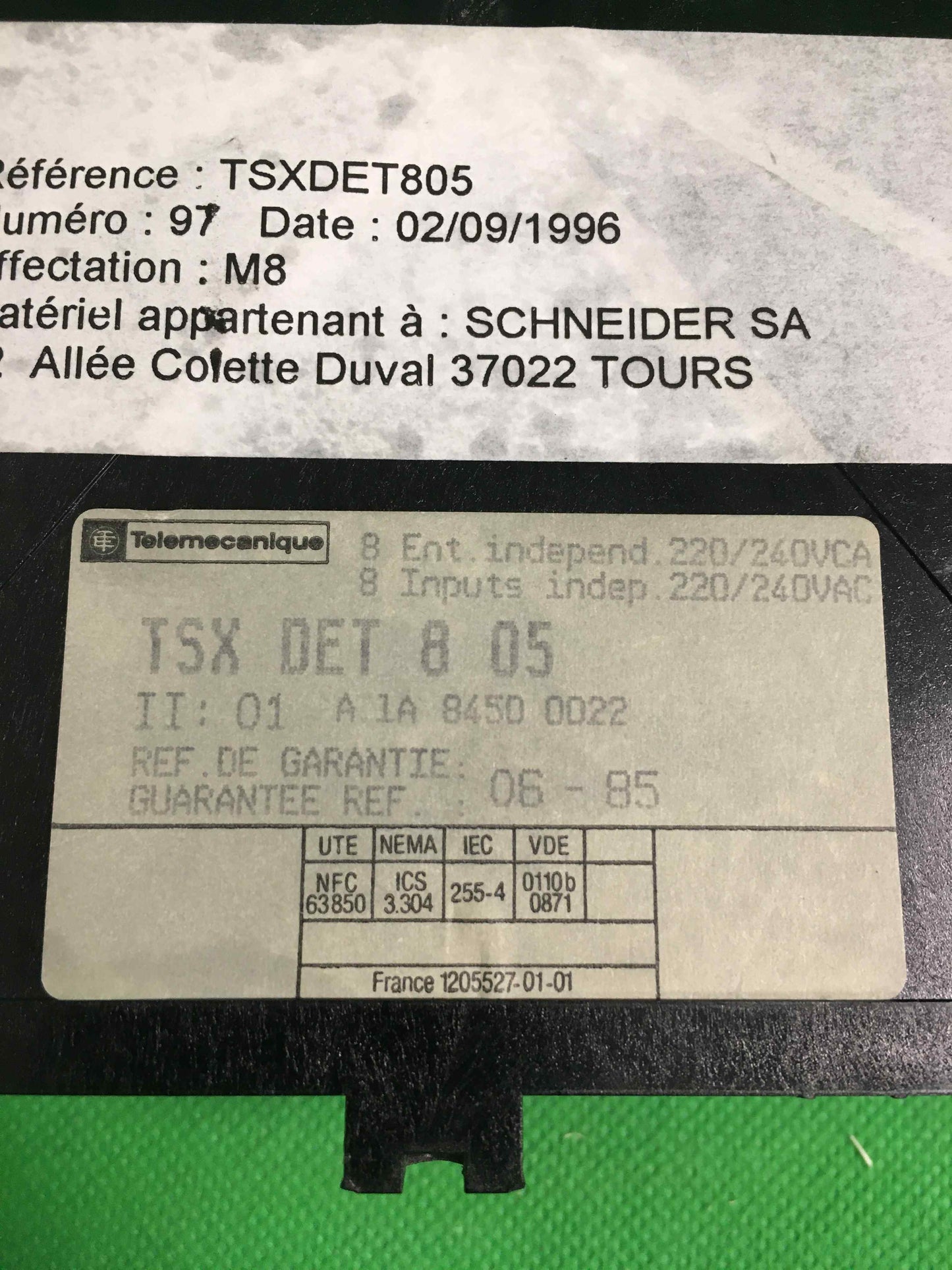 Schneider Electric-TSXDET805/TSXDET805