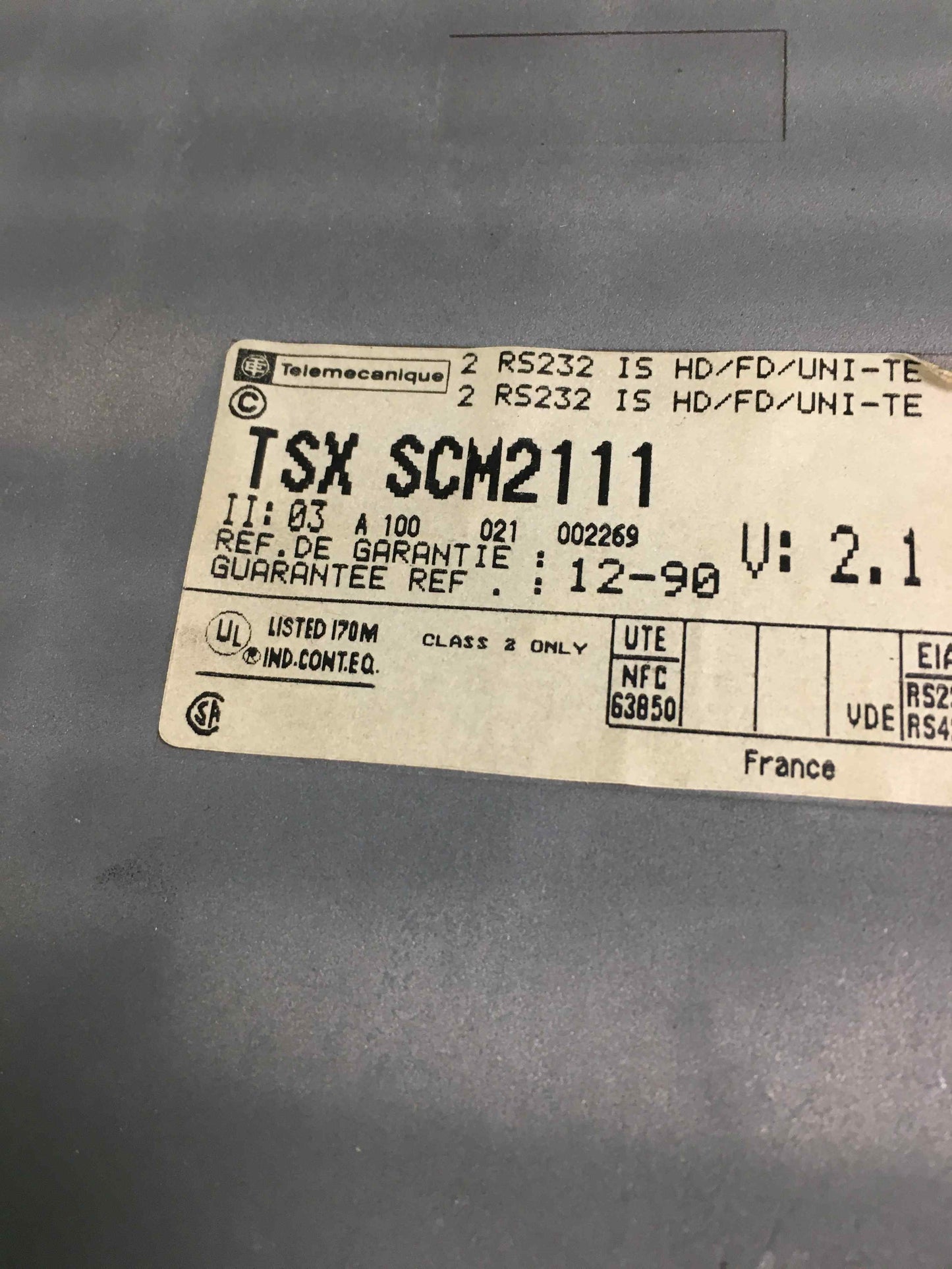 Schneider Electric-TSX SCM2111/TSXSCM2111