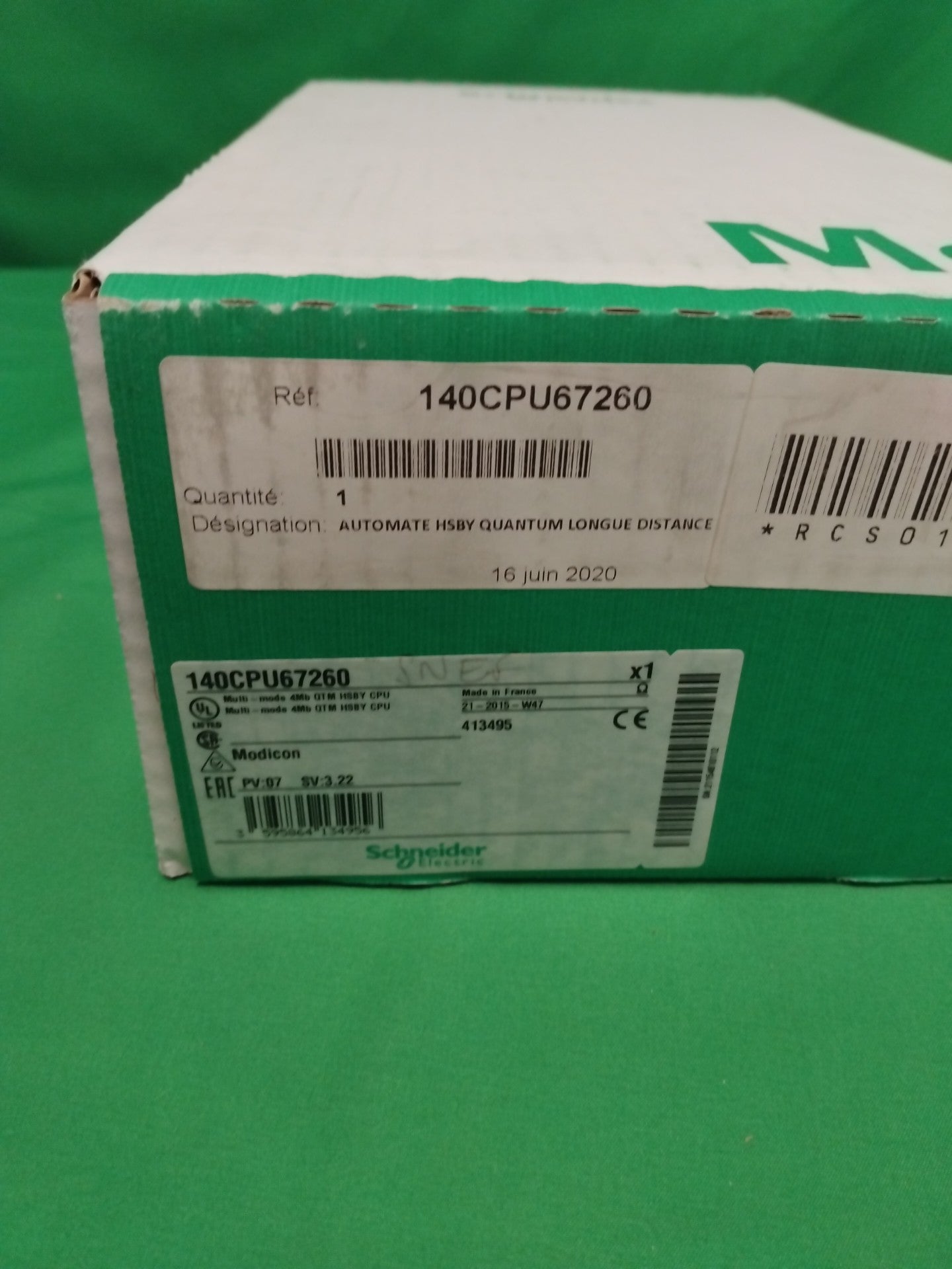 Schneider-Electric 140CPU67260 140CPU67260 SEALED