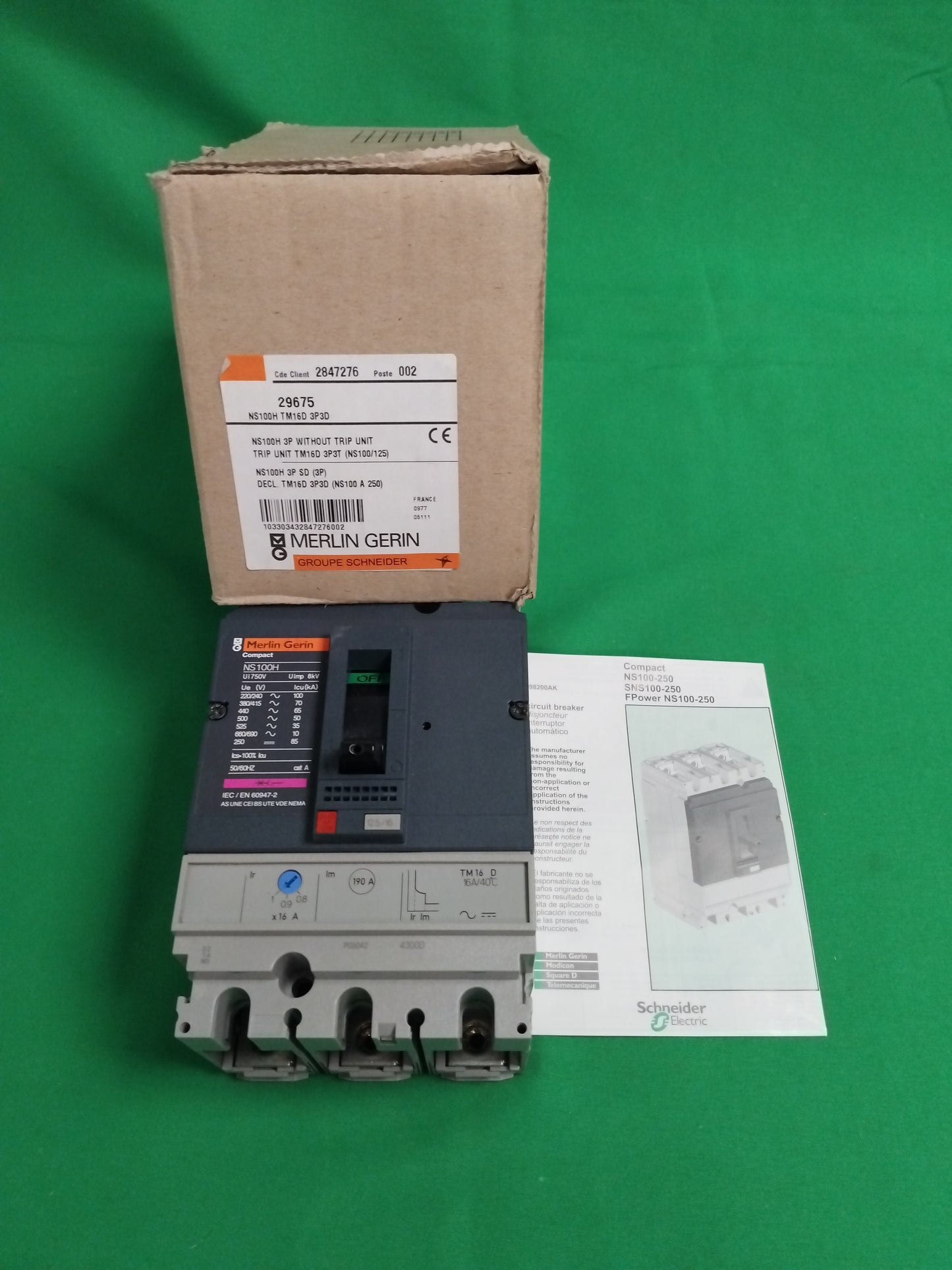 Schneider-Electric 29675 29675 Merlin Gerin