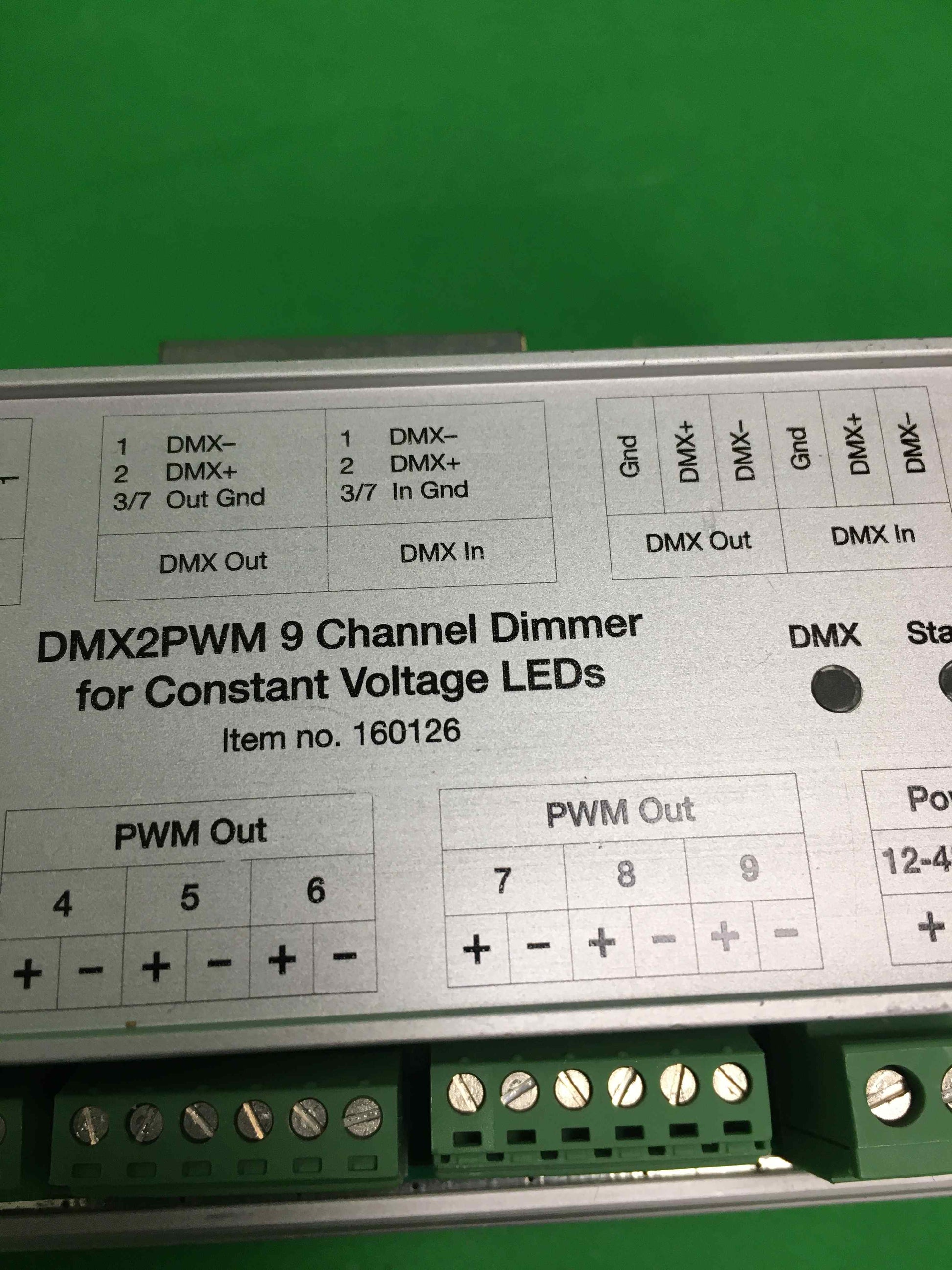 ECUE -DMX2PWM 9/DMX2PWM9