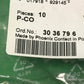 PHOENIX CONTACT P-CO PCO ORDER NO:3036796 BOX OF 10 UNITS