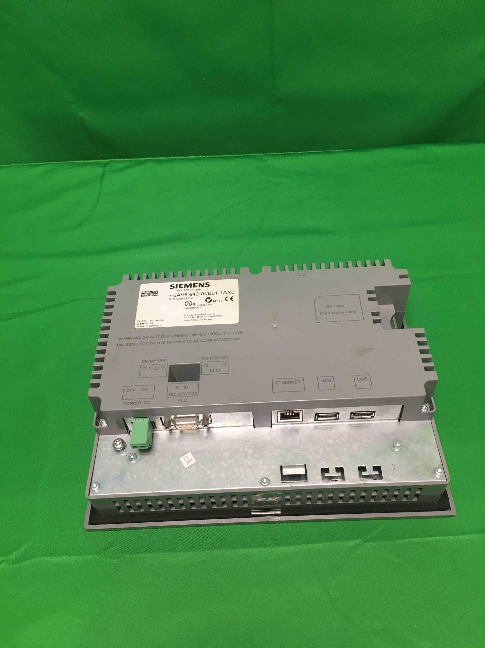 Siemens 6AV6 643-0CB01-1AX0 6AV66430CB011AX0 MP277