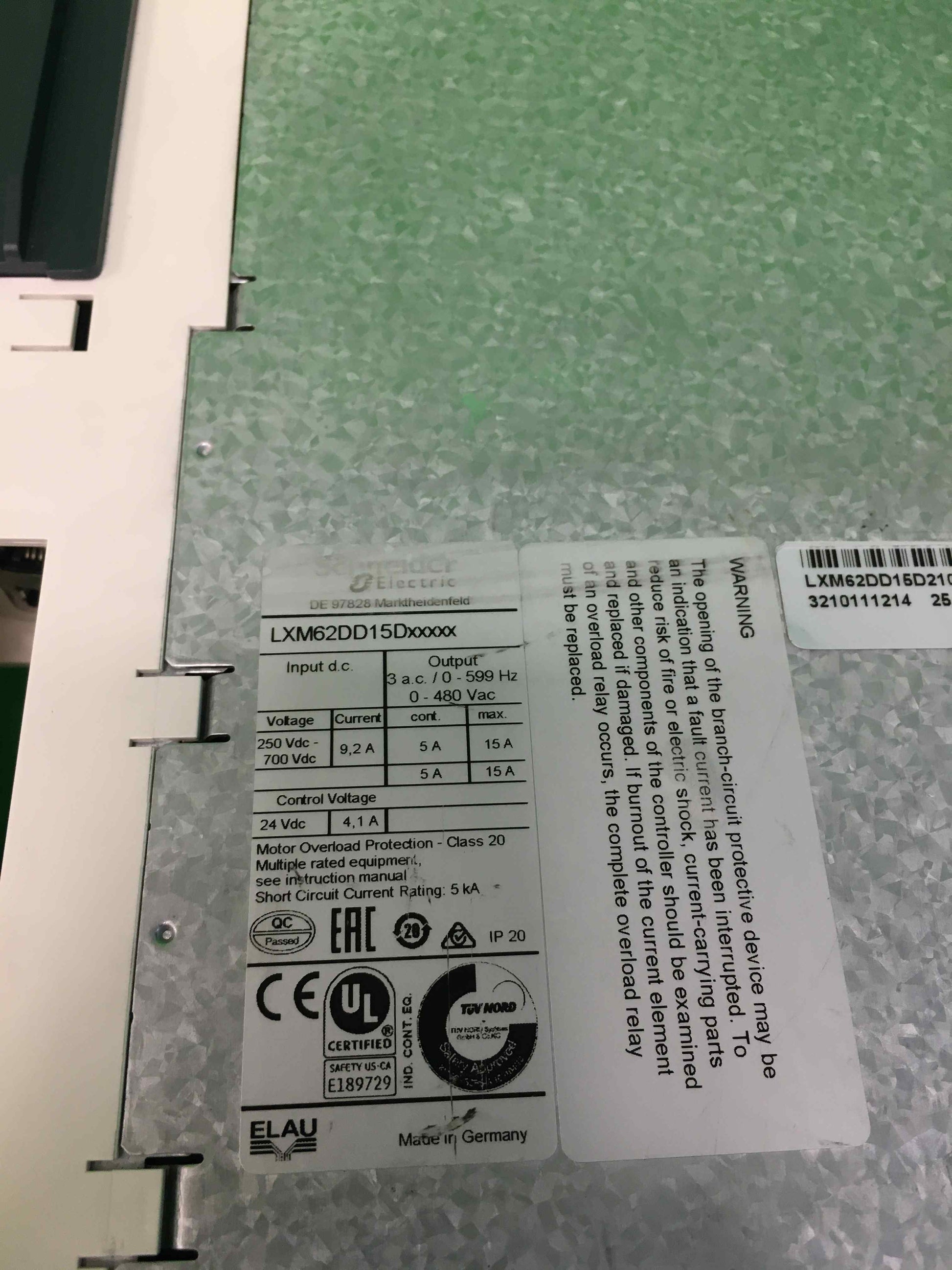Schneider-Electric LXM62DD15D21000 LXM62DD15D21000