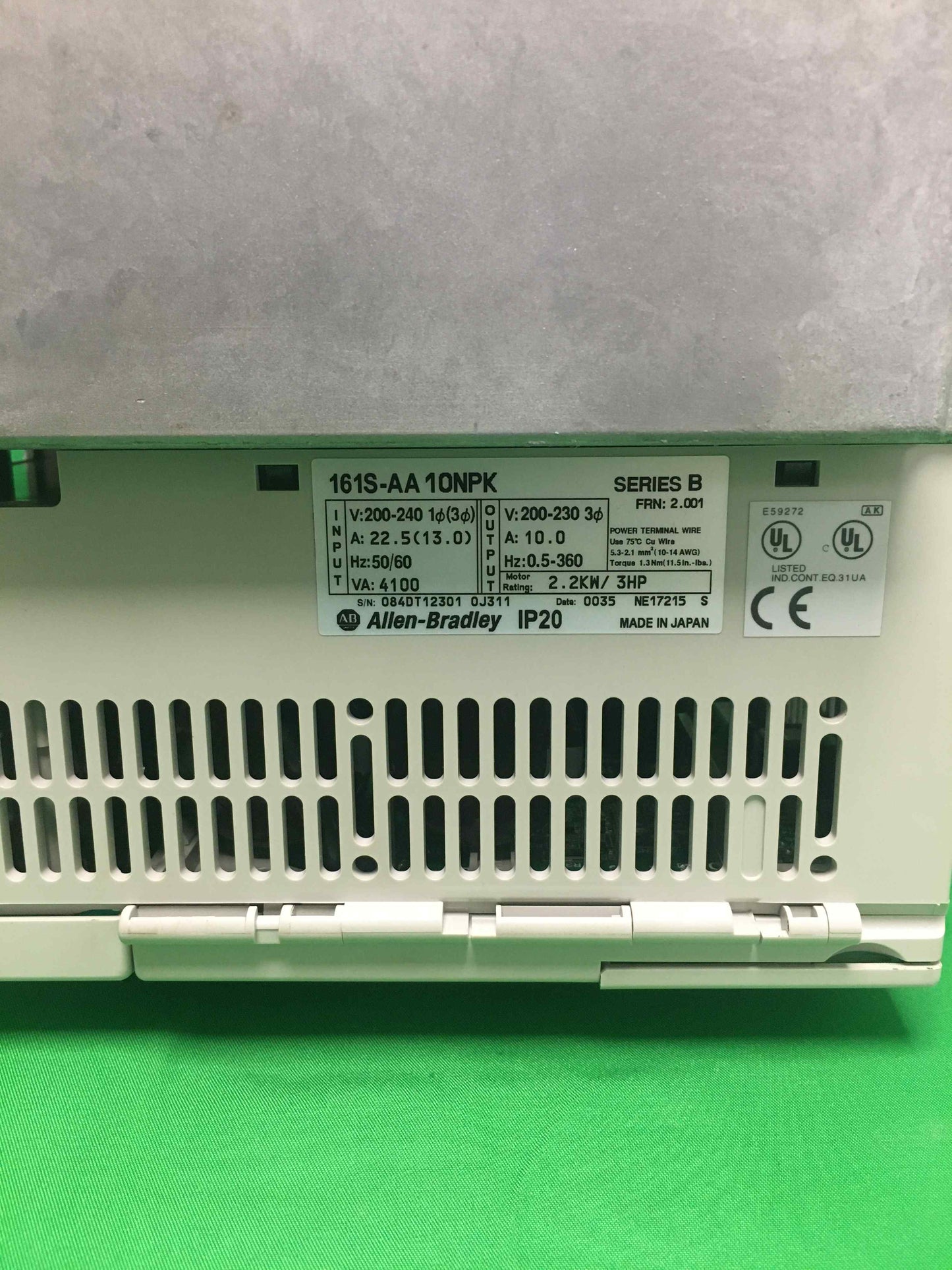 Allen-Bradley 161S-AA10NPK 161SAA10NPK