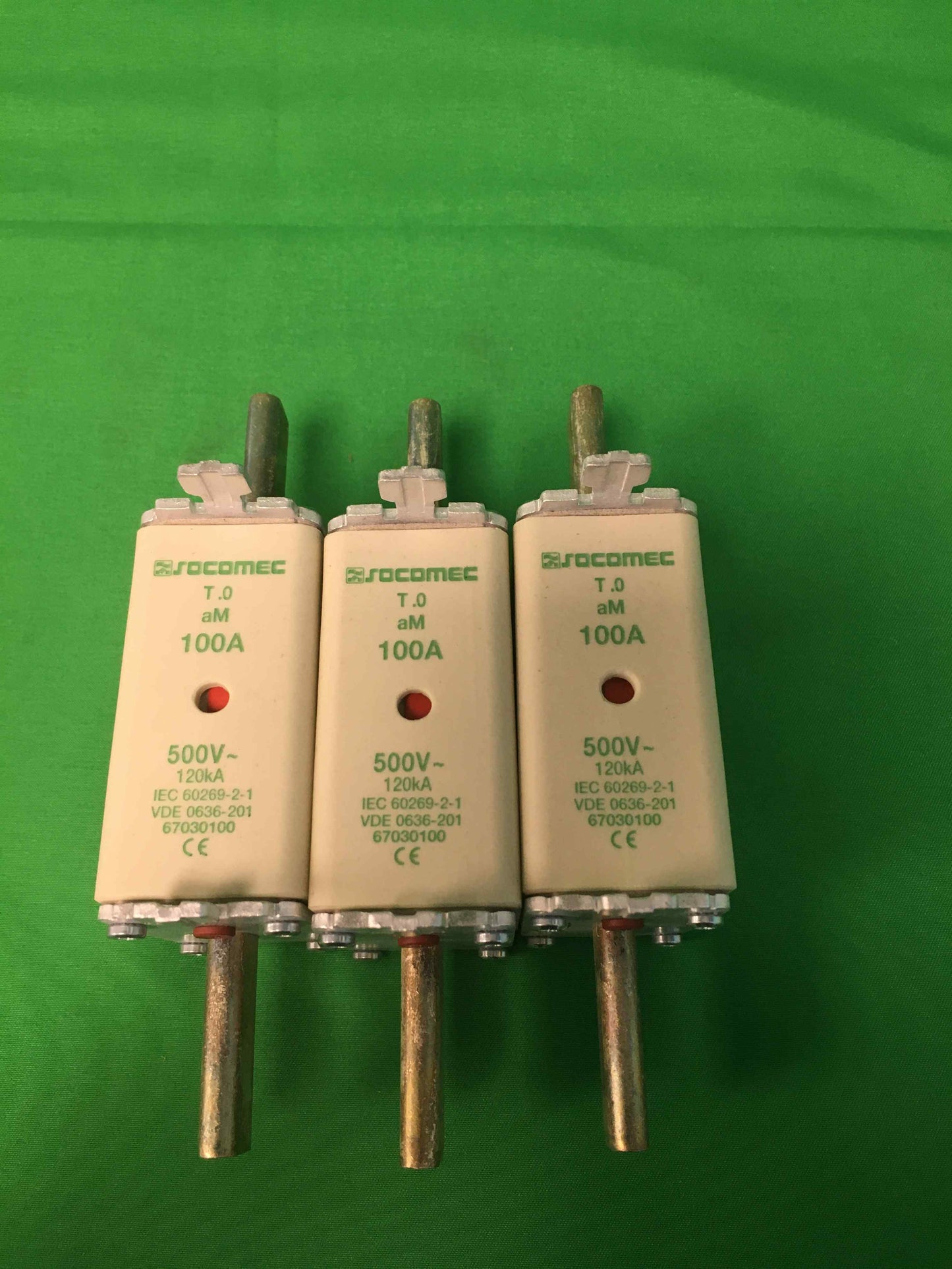 SOCOMEC 67030100 67030100 3 UNITS