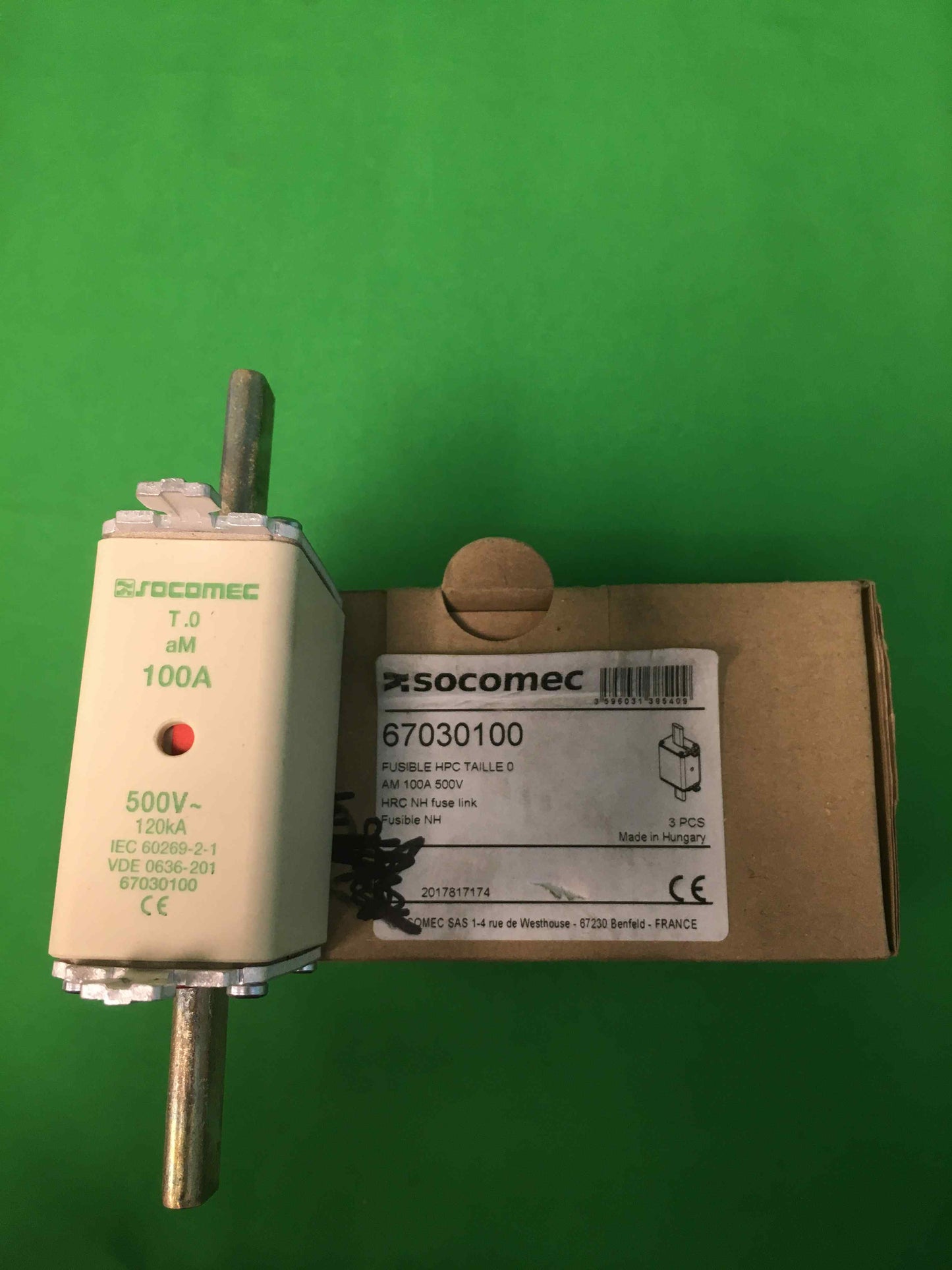SOCOMEC 67030100 67030100 3 UNITS