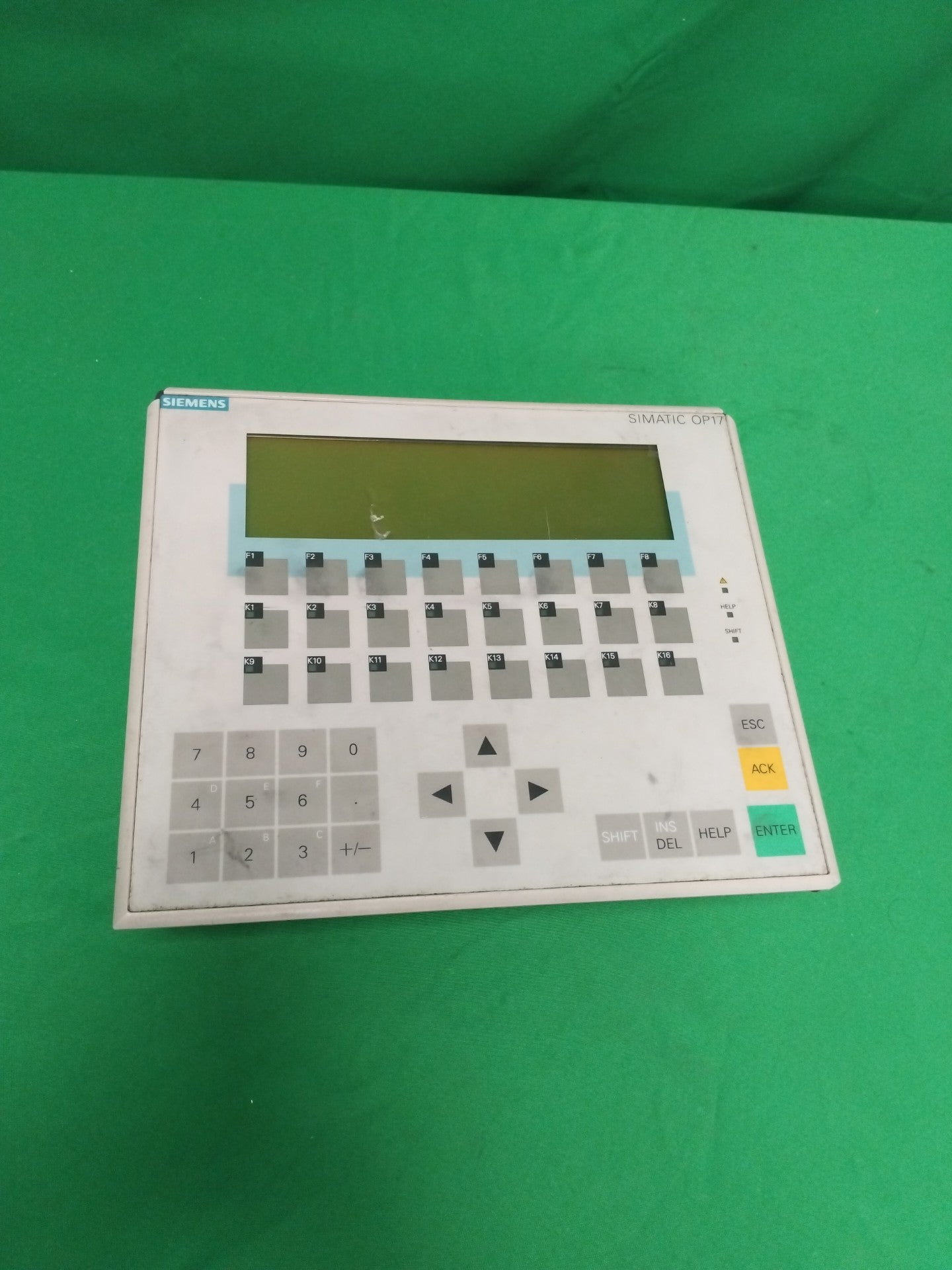 SIEMENS 6AV3 617-1JC20-0AX1 6AV36171JC200AX1 SIMATIC OP17