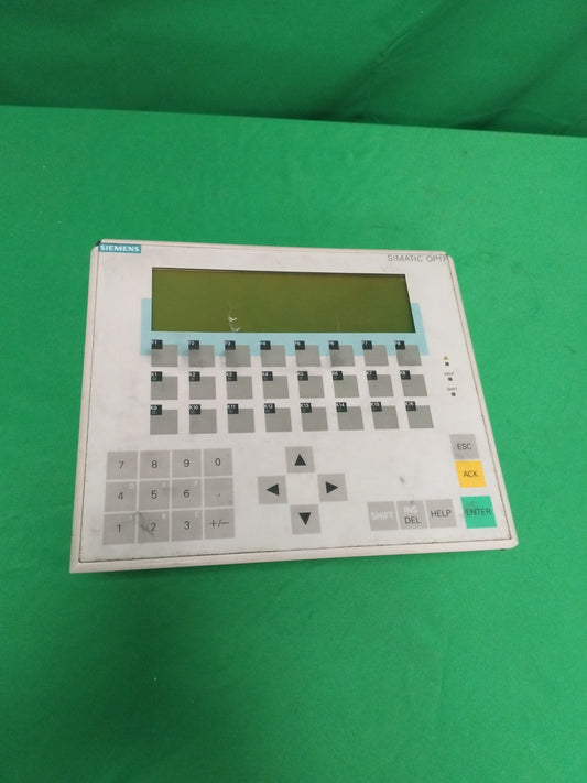 SIEMENS 6AV3 617-1JC20-0AX1 6AV36171JC200AX1 SIMATIC OP17