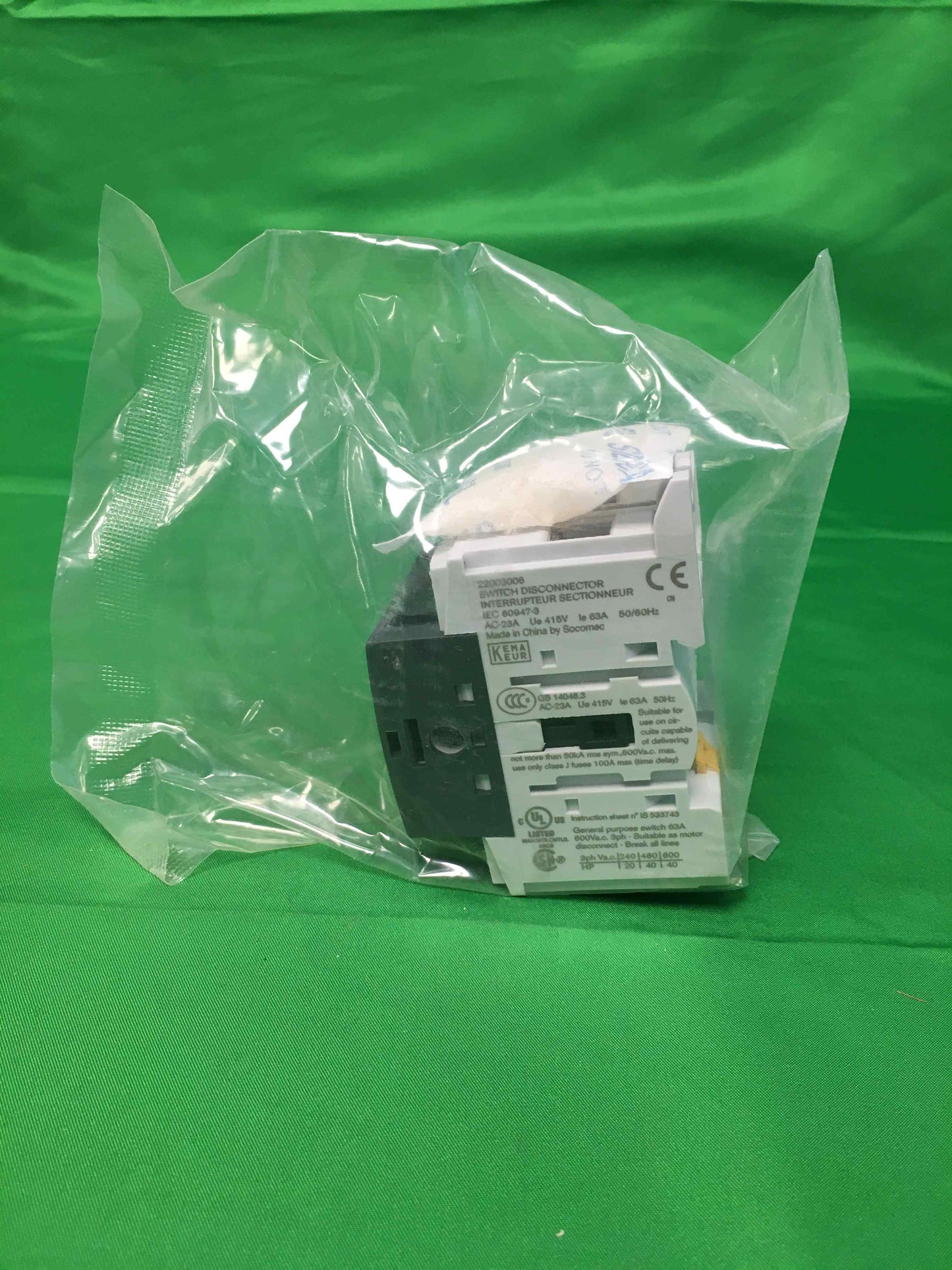 SOCOMEC 22003006 22003006 SIRCO M63