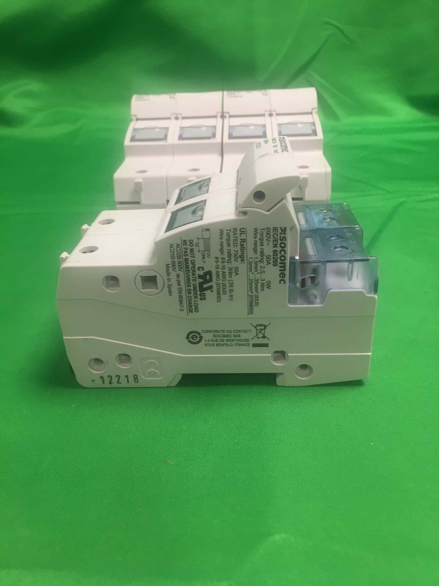 SOCOMEC 57025012 57025012 BOX OF 3 UNITS