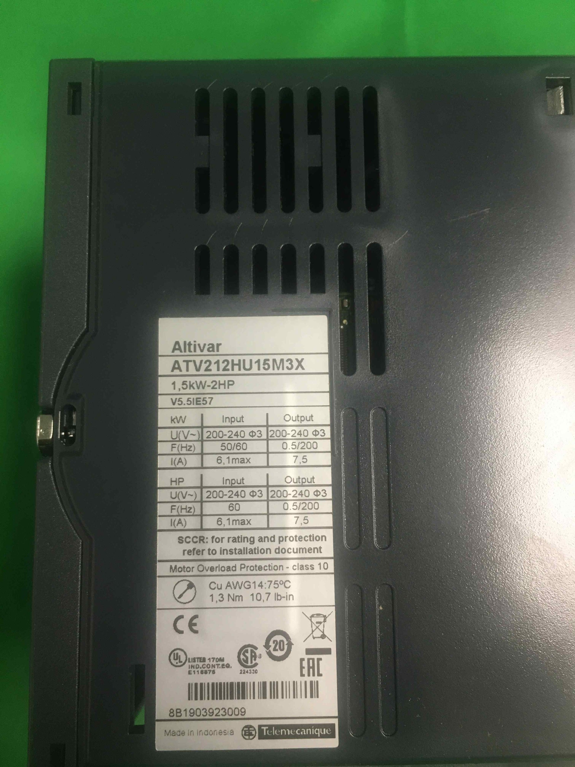 Schneider-Electric ATV212HU15M3X ATV212HU15M3X