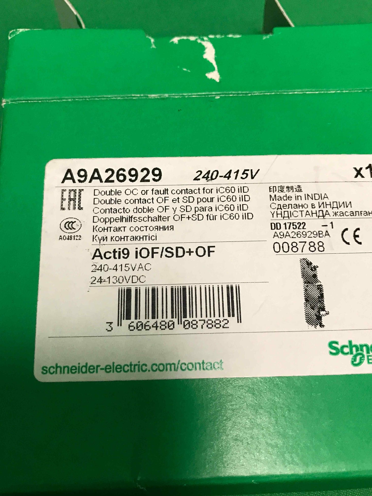 Schneider-Electric A9A26929 A9A26929