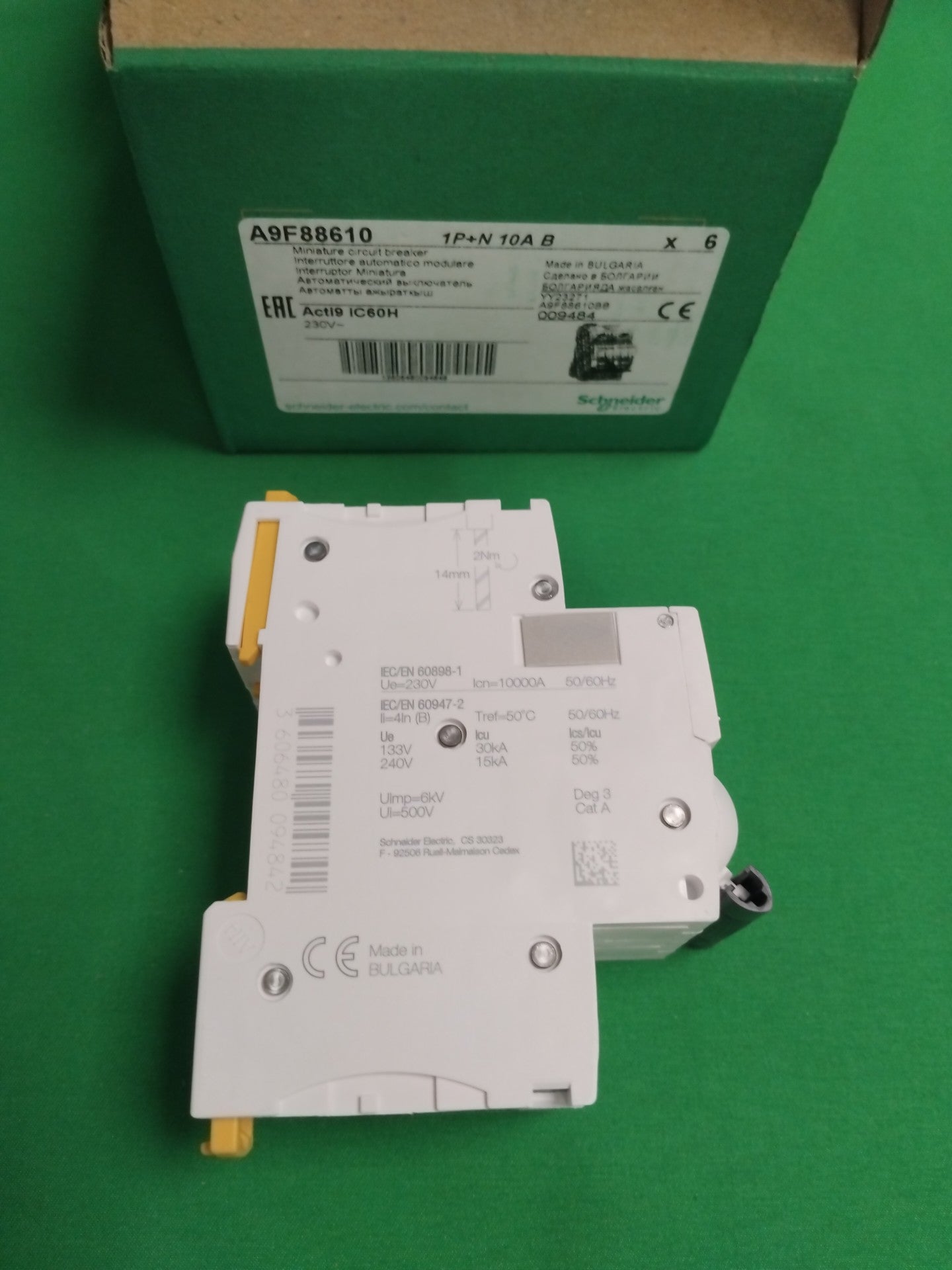 Schneider-Electric A9F88610 A9F88610 BOX OF 6 UNITS