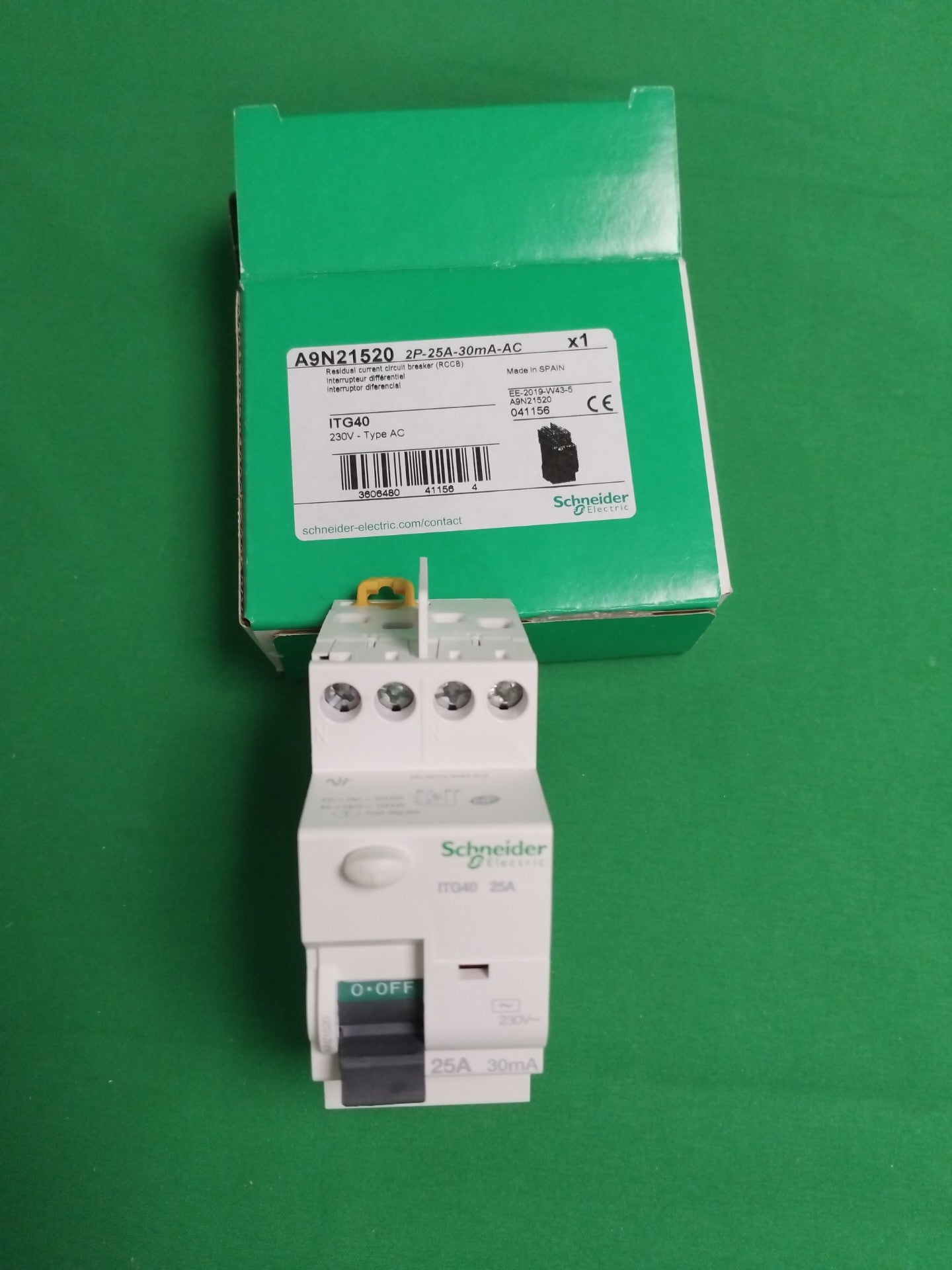 Schneider-Electric A9N21520 A9N21520 BOX OF 5 UNITS