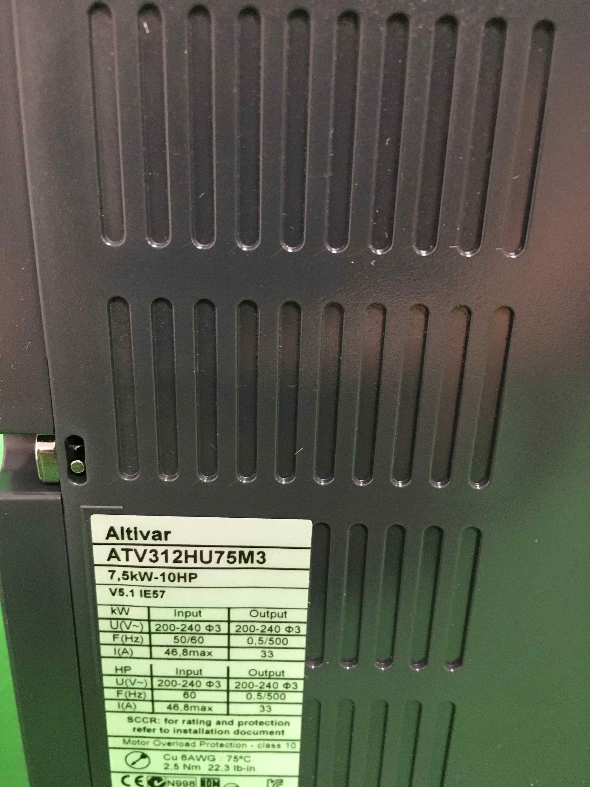Schneider-Electric -ATV312HU75M3/ATV312HU75M3