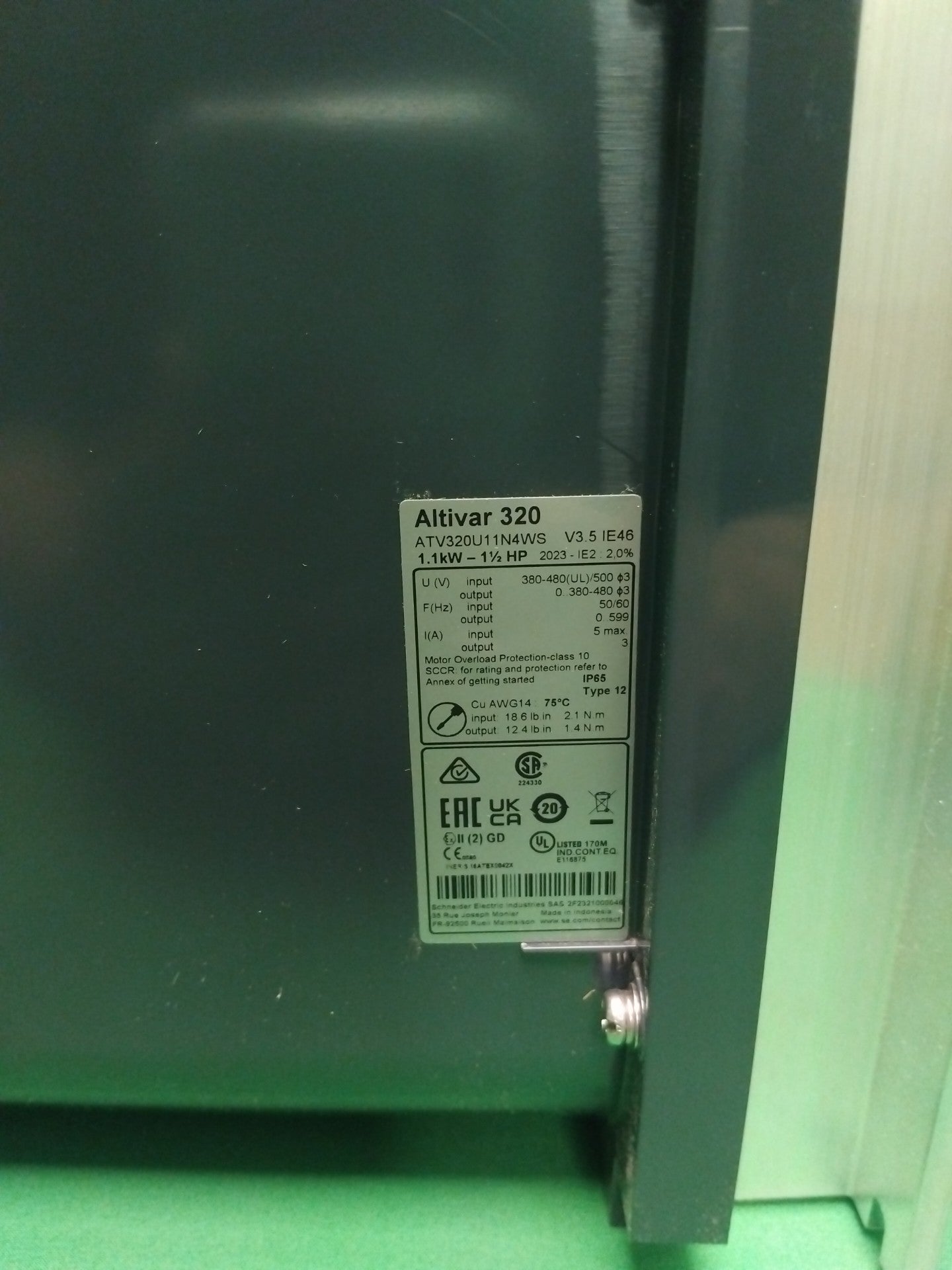 Schneider-Electric ATV320U11N4WS ATV320U11N4WS