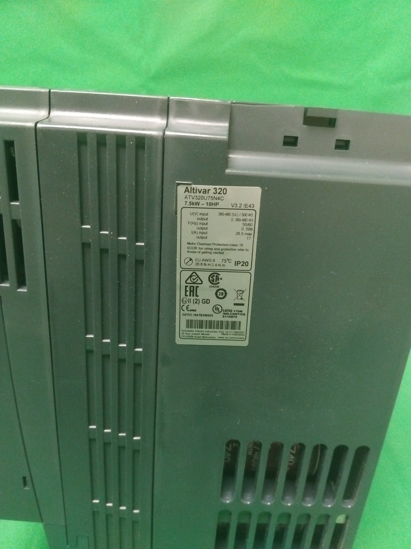 Schneider-Electric ATV320U75N4C ATV320U75N4C
