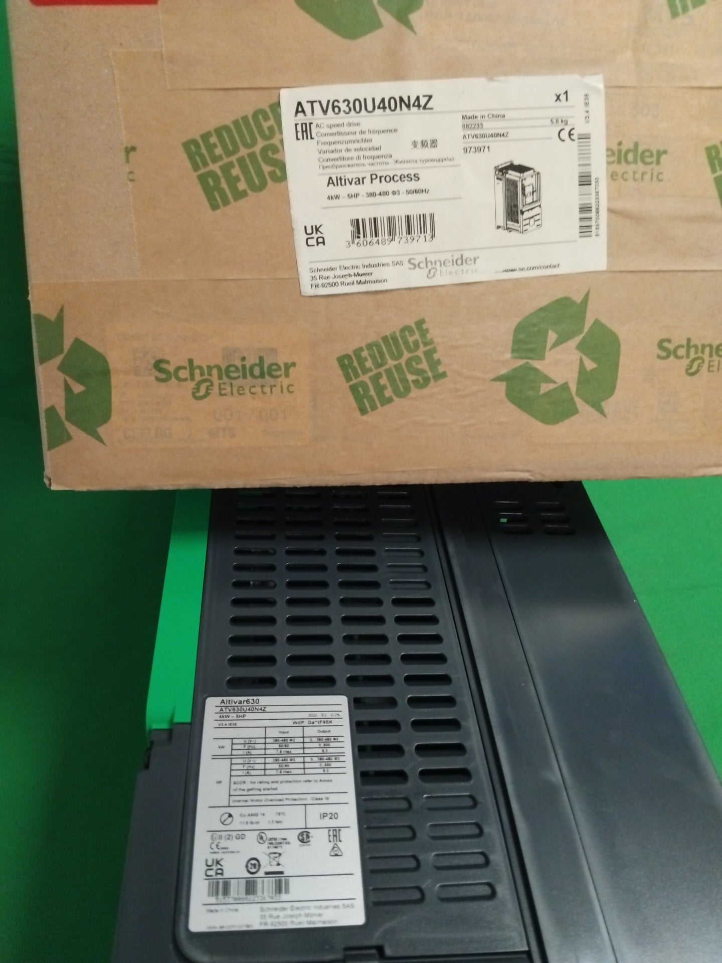 Schneider-Electric ATV630U40N4Z ATV630U40N4Z