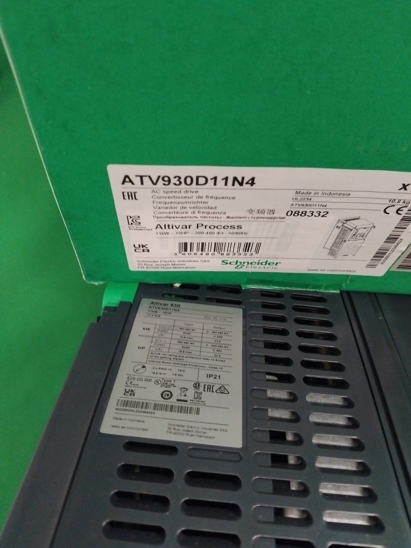 Schneider-Electric ATV930D11N4 ATV930D11N4
