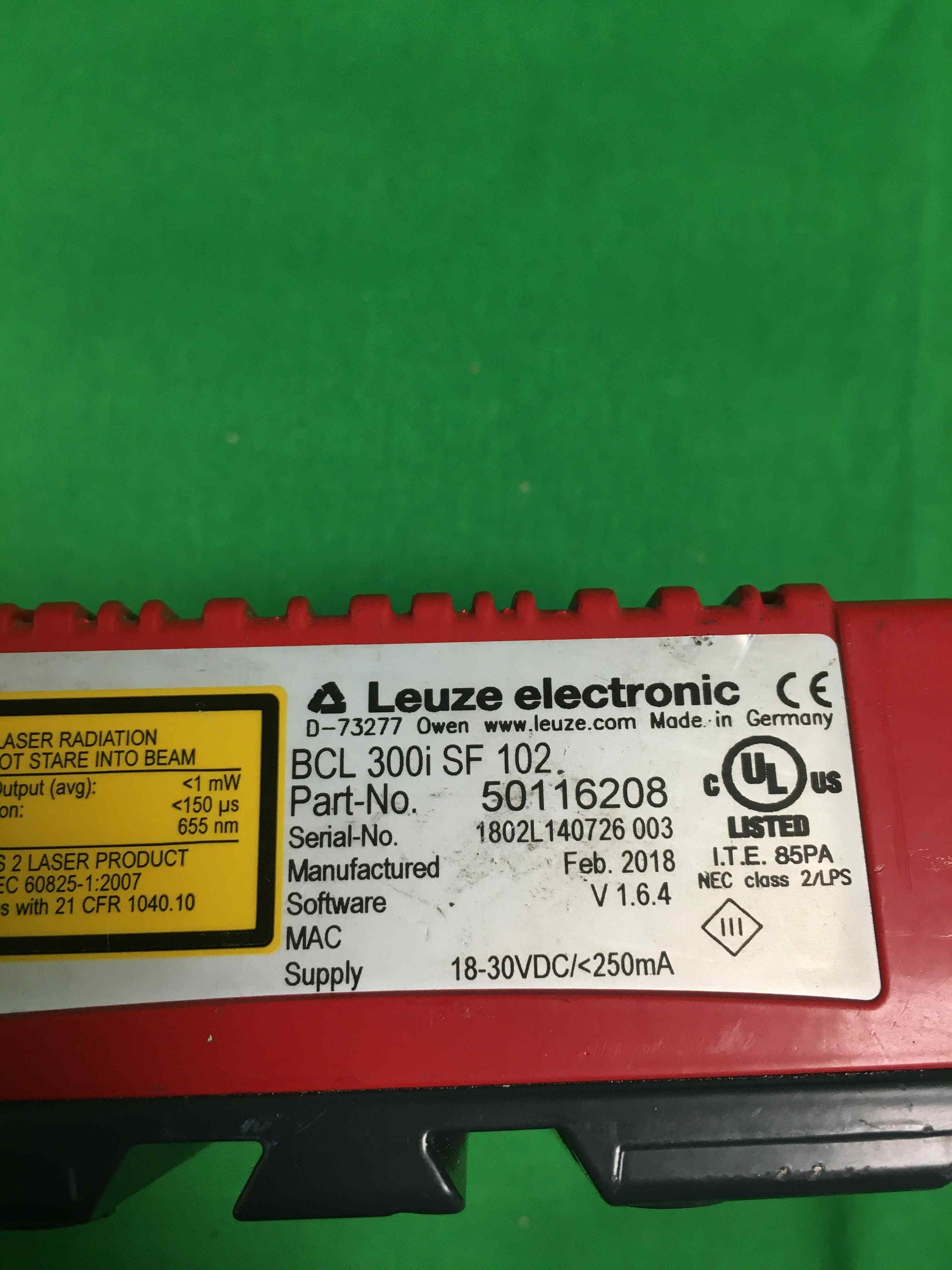 LEUZE ELECTRONIC BCL 300I SF 102 BCL300ISF102