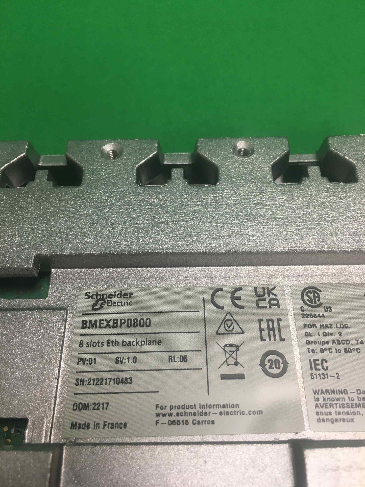 Schneider Electric-BMEXBP0800/BMEXBP0800