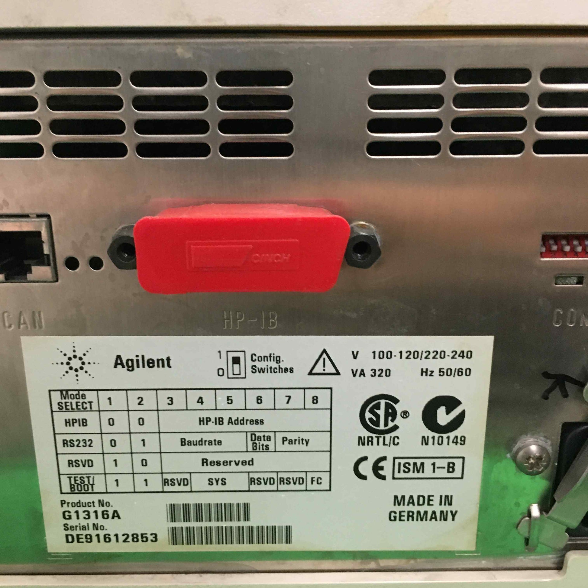 AGILENT -G1316A/G1316A